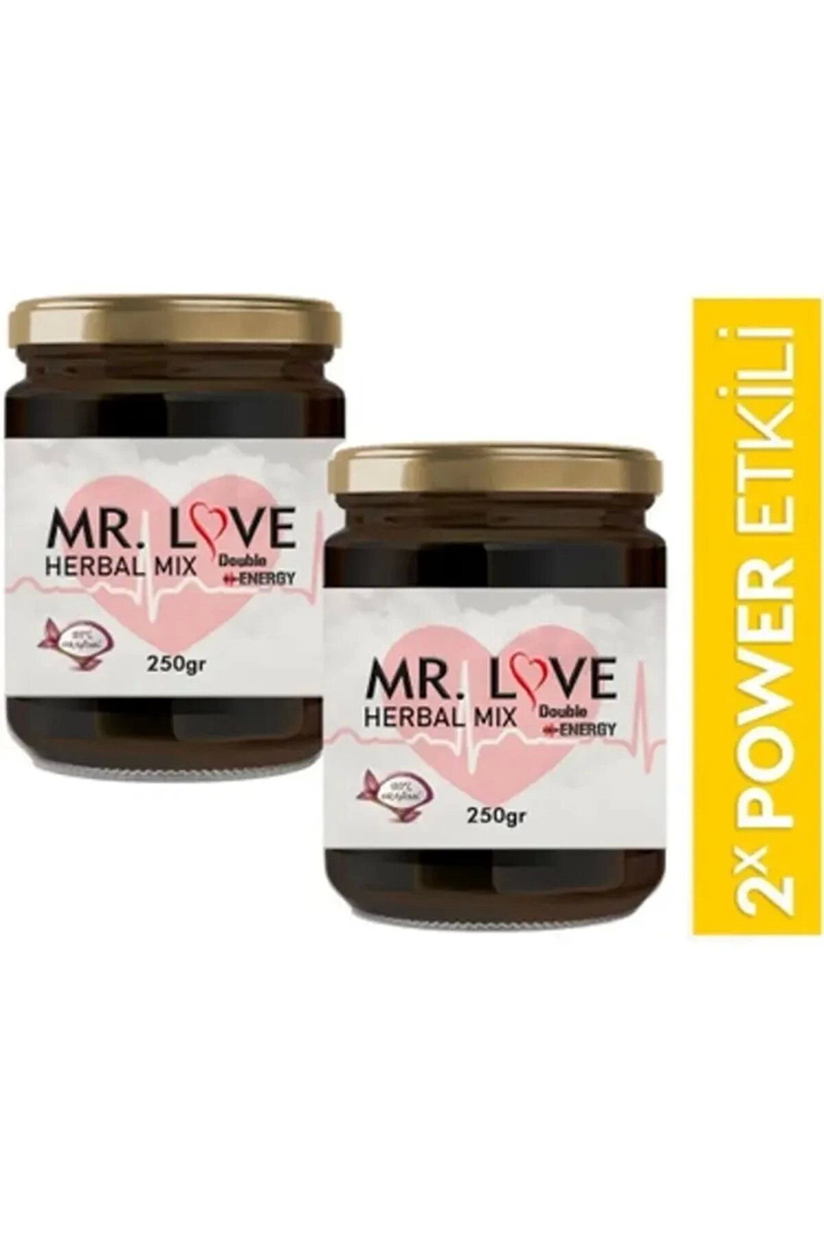 Mr. Love Erkeklere Özel Karışım Güçlü Performanse Macunu 250Gr X 2 Adet