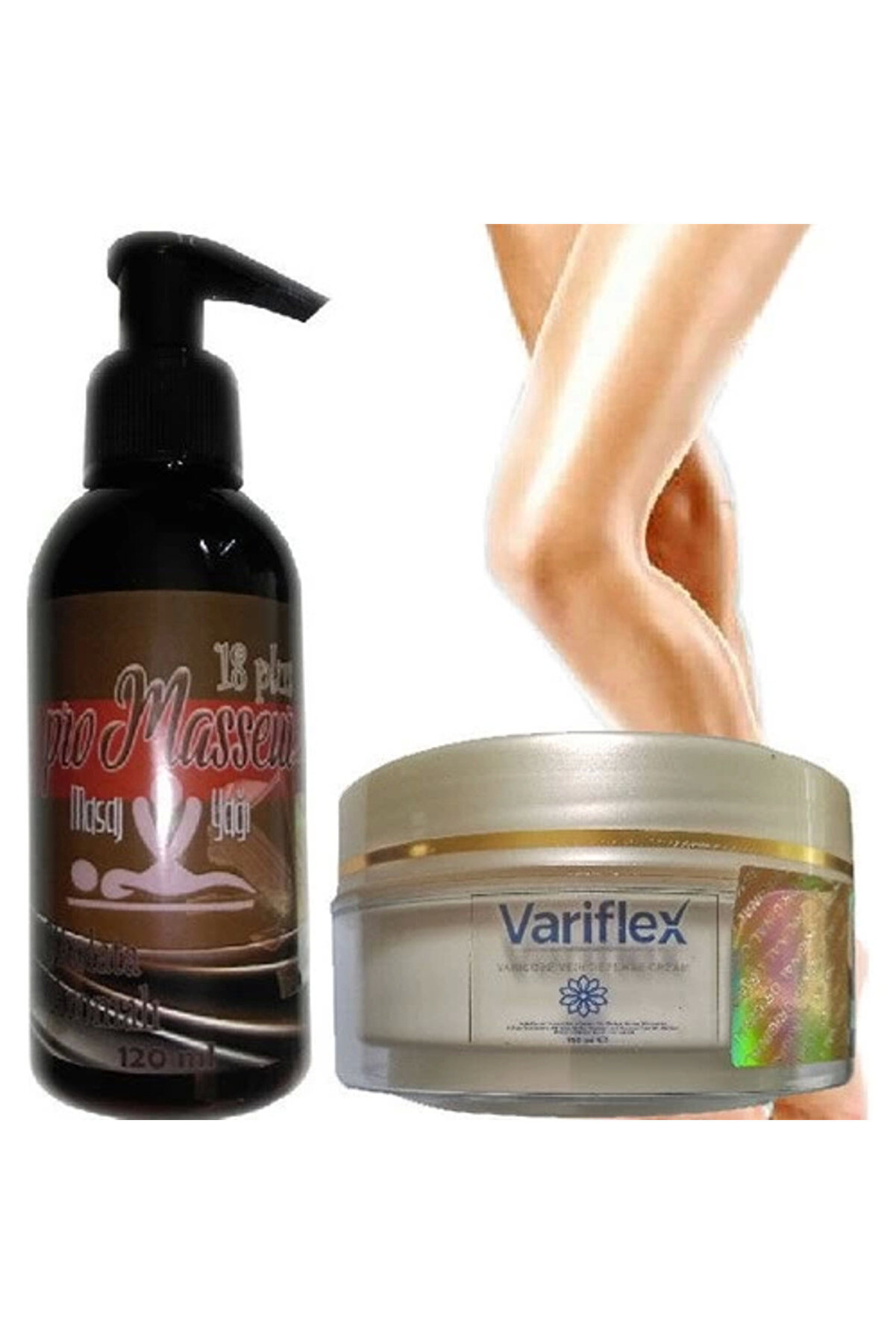 Ekince Promasseur Plus Çikolata Aromalı Masaj Yağı-Variflex Krem ile