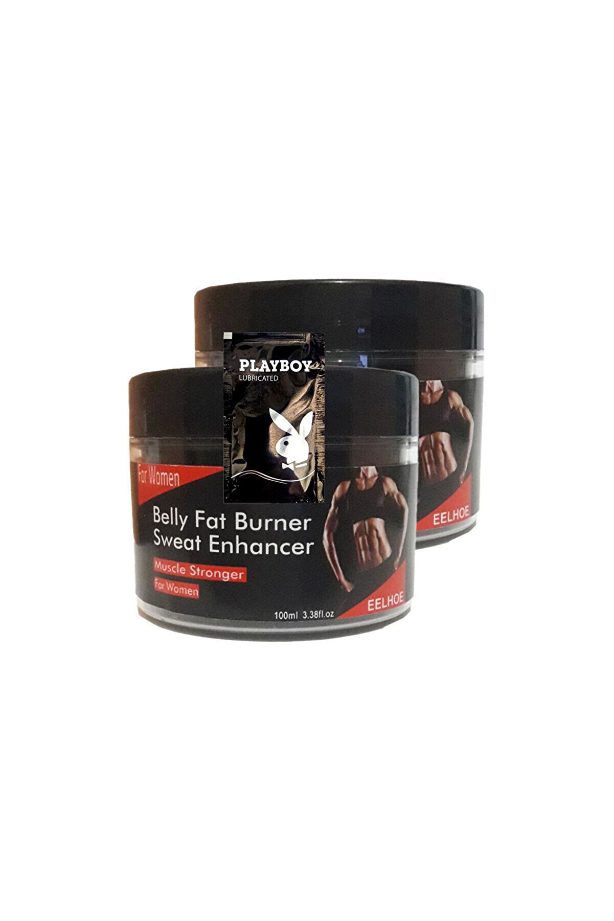 WHY NOT Belly fatBurner Sweat Enhancer Kadınlar için krem 2x100 ml + 1 Adet Jel ile