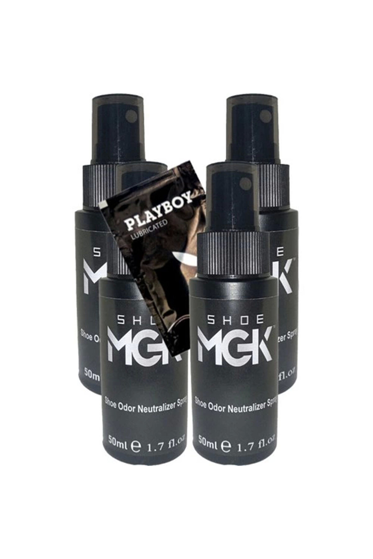 STİL KÖŞESİ Shoe 4 Tane Ayak Kokusu 50 Ml Ölçek Ayakkabılara Bakım Spreyi + Yanında Jel