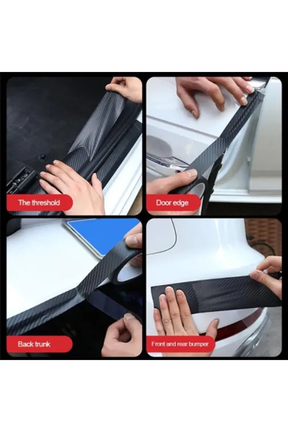 Karbon Fi̇ber Araba Koruyucu Bant