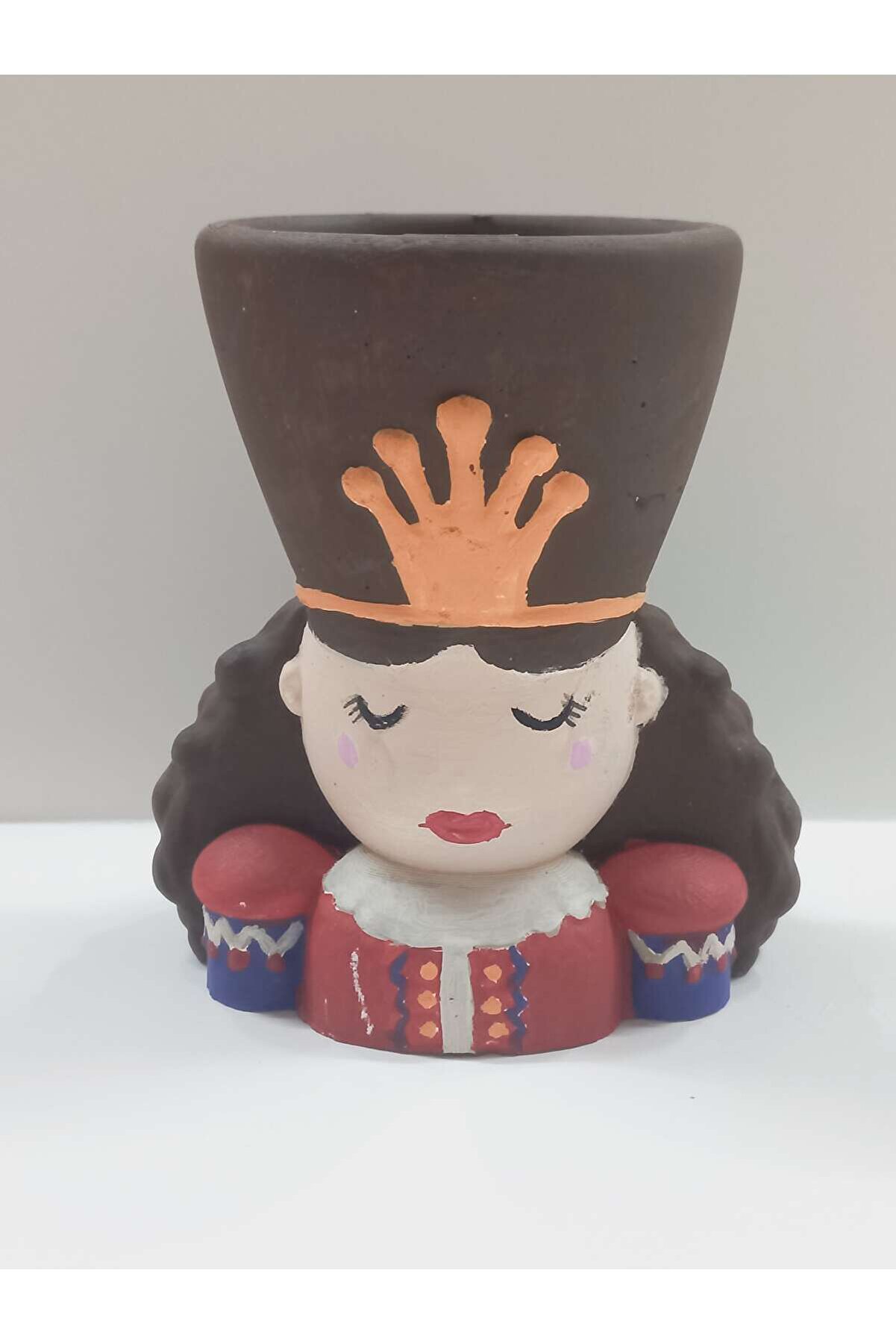 Kalıpcınızburada Krali̇çe Saksı Si̇li̇kon Kalıp - K6281