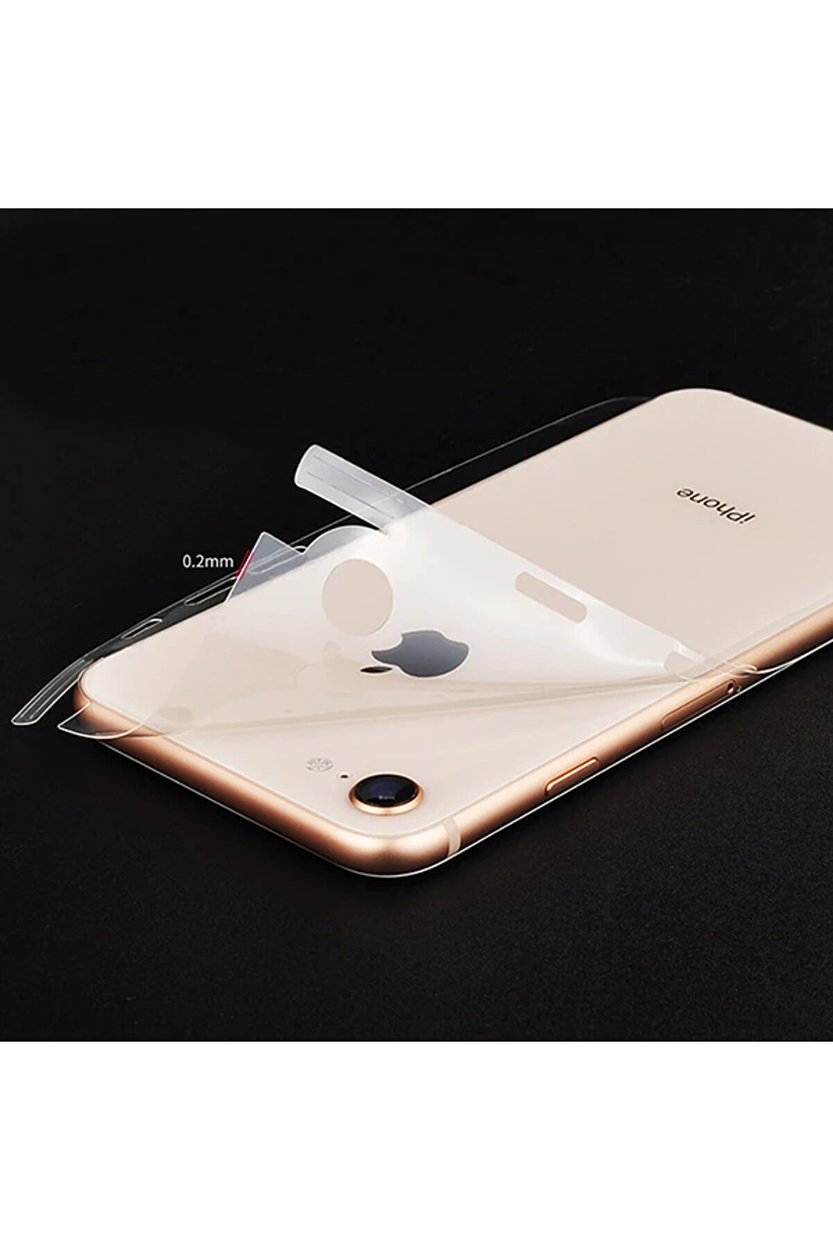 İphone Xs Hi̇drojel Hayalet Arka Tam Kaplama Fi̇lm-(1903) - Dropx8460-5758