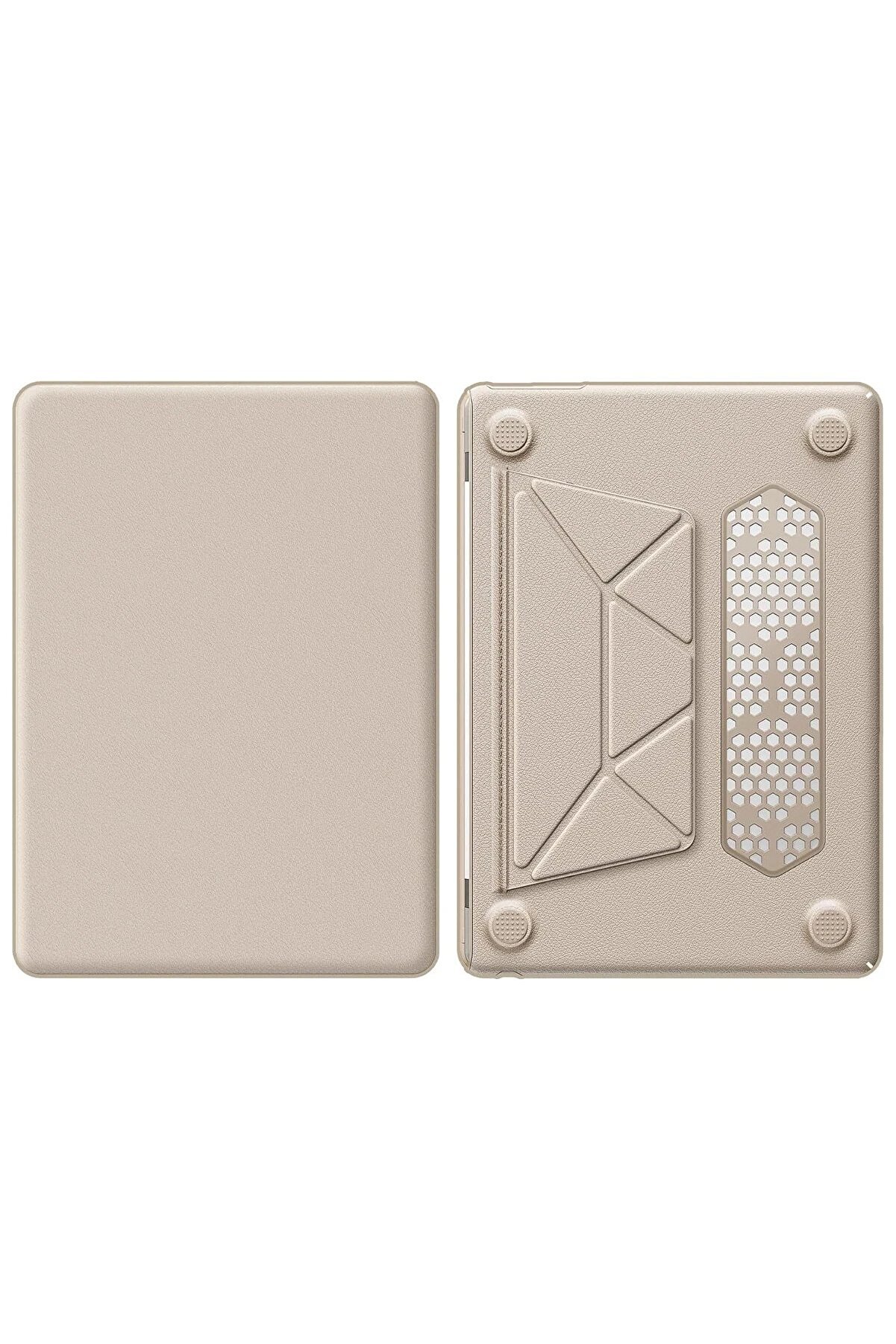 Ceptetoptan Myt09 Macbook Pro 14 2021 Macbook Deri̇ Kapak - Gold