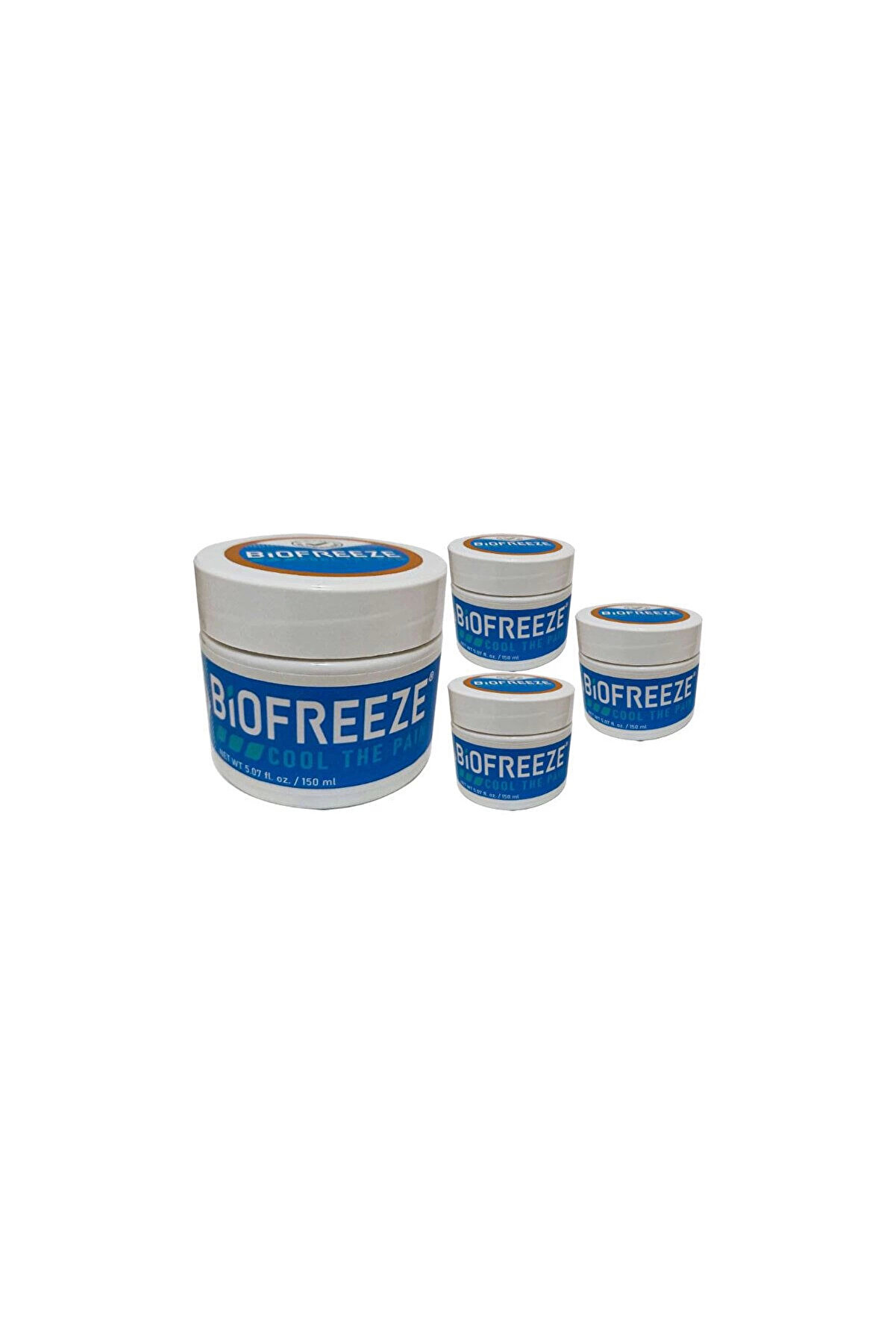 NovaBox Biofreeze Cool Masaj Kremi 4x150 ml