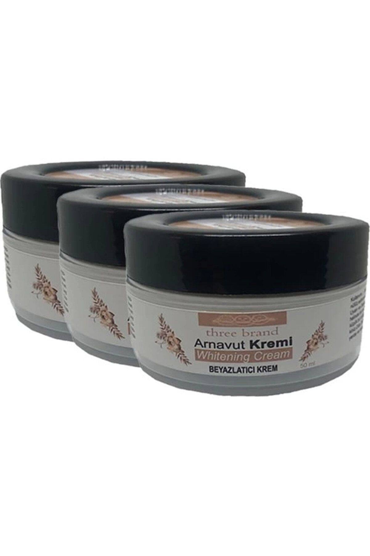 Sti̇l Köşesi̇ Three Brand Arnavutkremi̇ Whi̇tens Cream 3Lü Adet Tümbölge Aklık Kremi̇ 50 Ml Hazn926000400