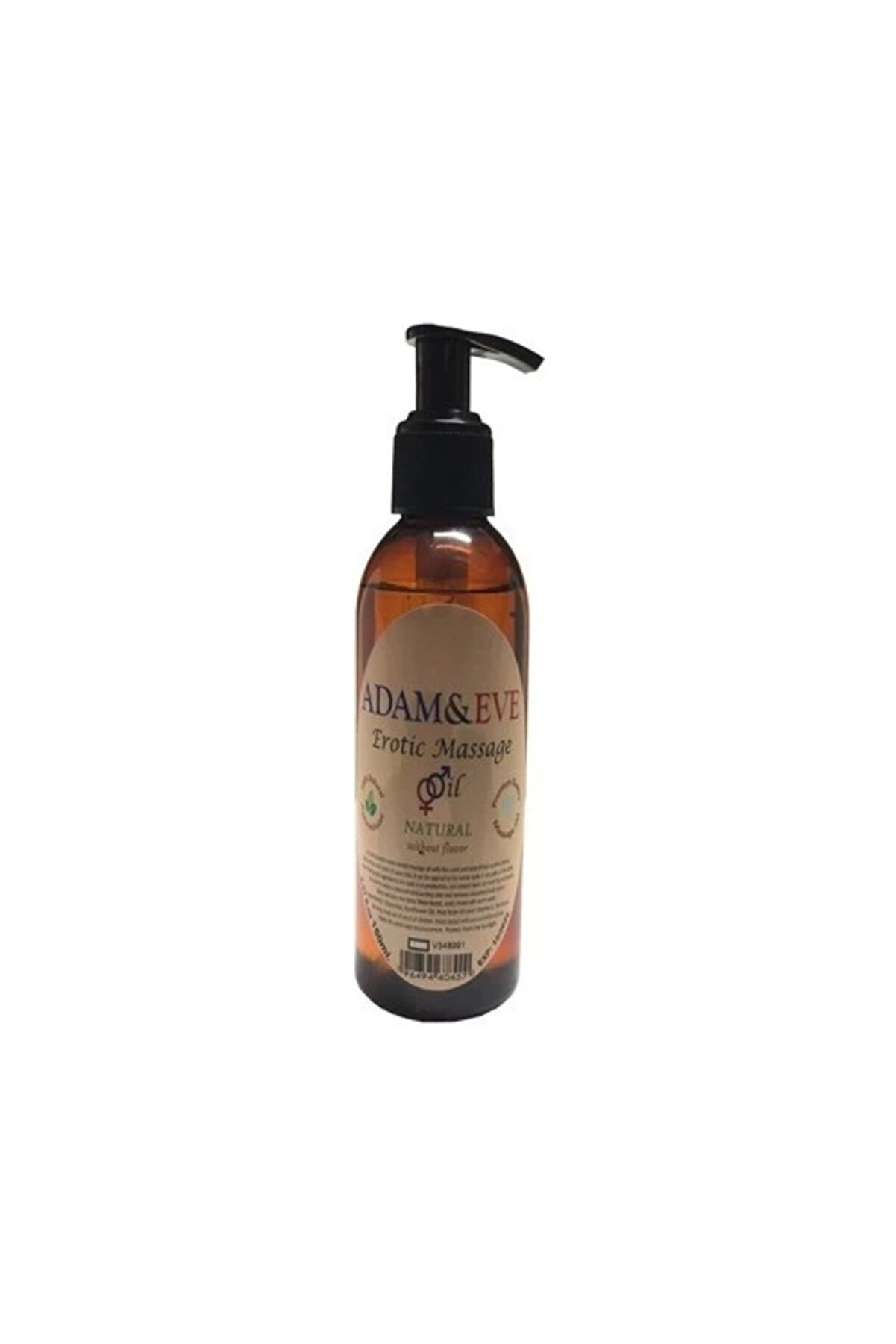 STİL KÖŞESİ Adam & EAdam&eErkeklere Kadınlara Özel Sade Vücut Masaj Yağı Pure Edible Massage Oil 125 ml 3 Adet