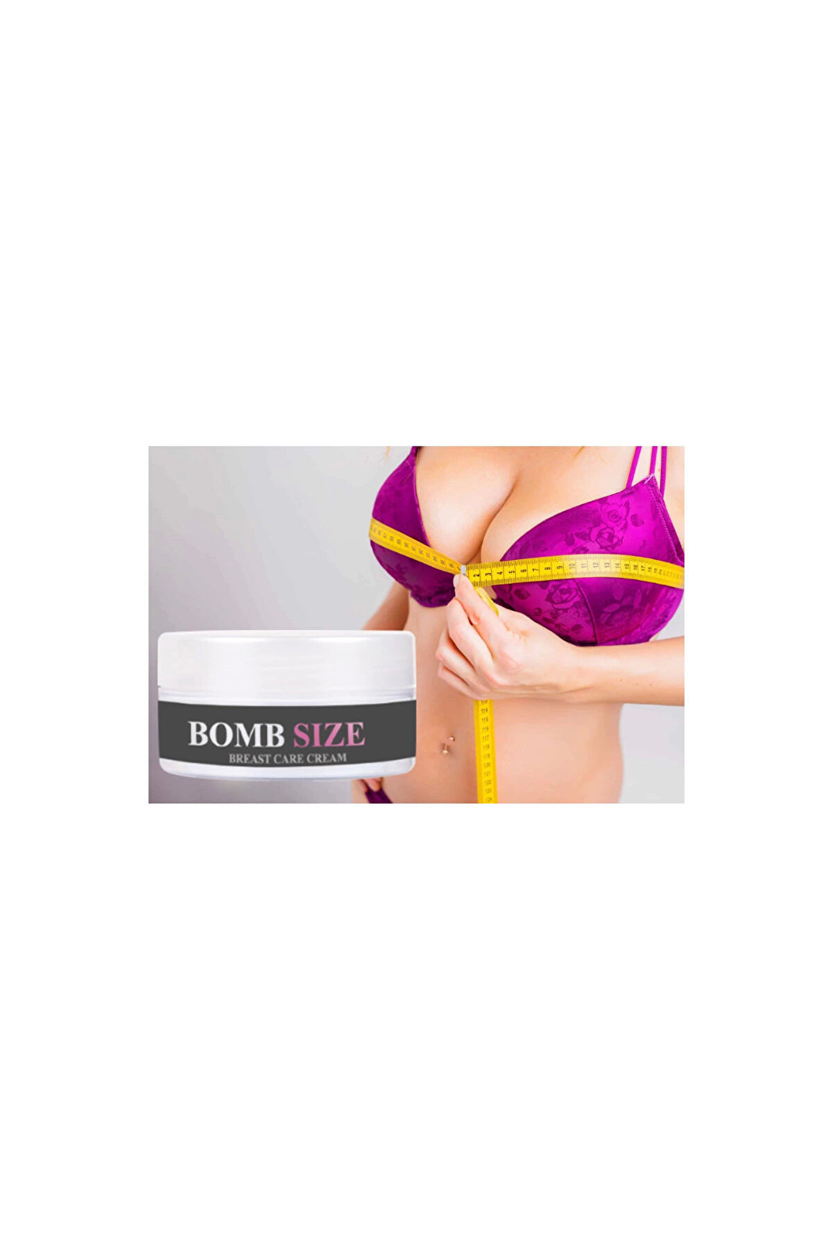 Bombsi̇ze Kadınlara Sımsıkı Ve Daha Beli̇rgi̇n Daha İri̇ Göğüslere Sahi̇pleten Geli̇şti̇ri̇ci̇ Krem 50 Ml