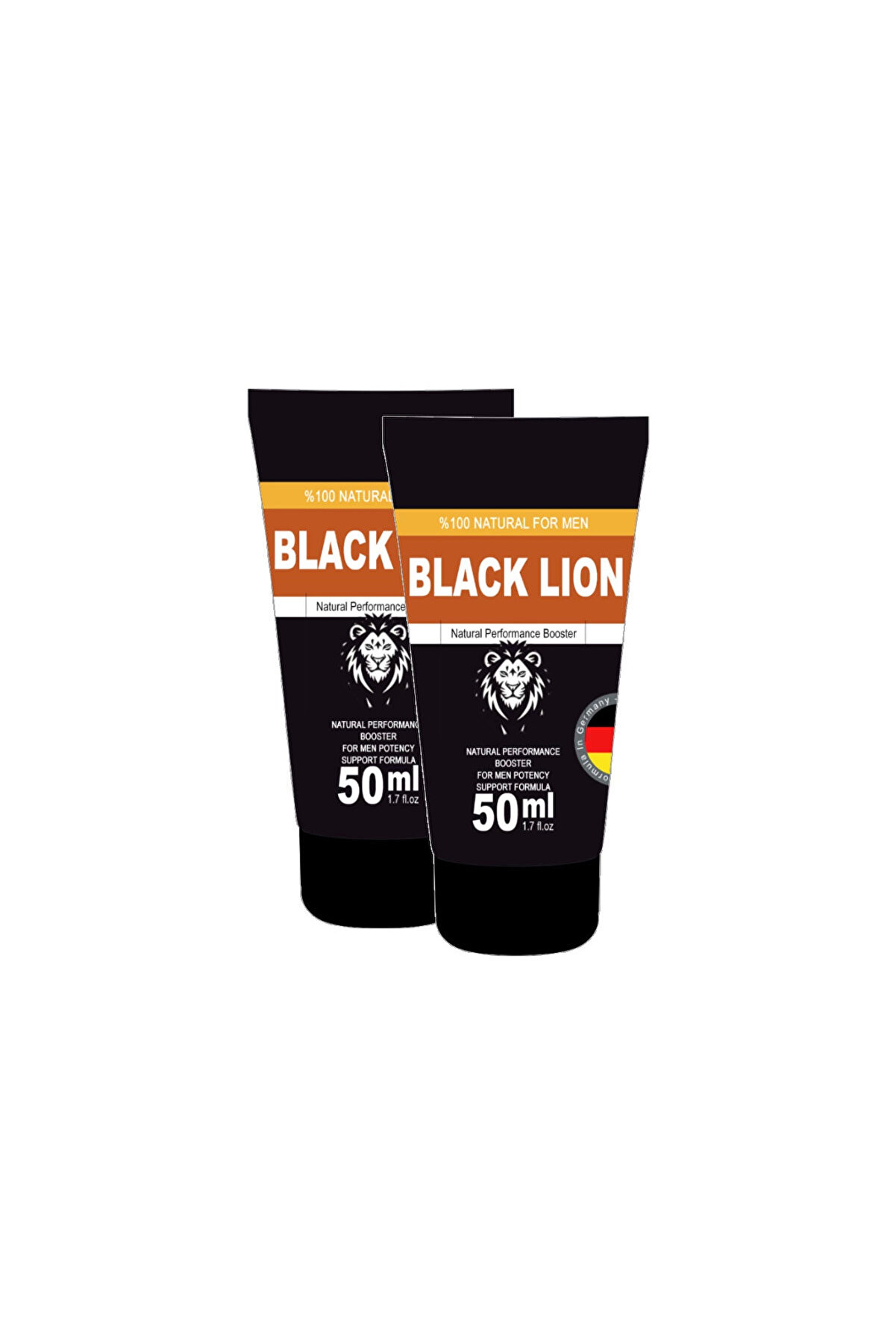 STİL KÖŞESİ Black Lion 2 Adet 50 ml Men Booster Krem Erkeklere Özel Anlar İçin Hareketlendirici Krem 566