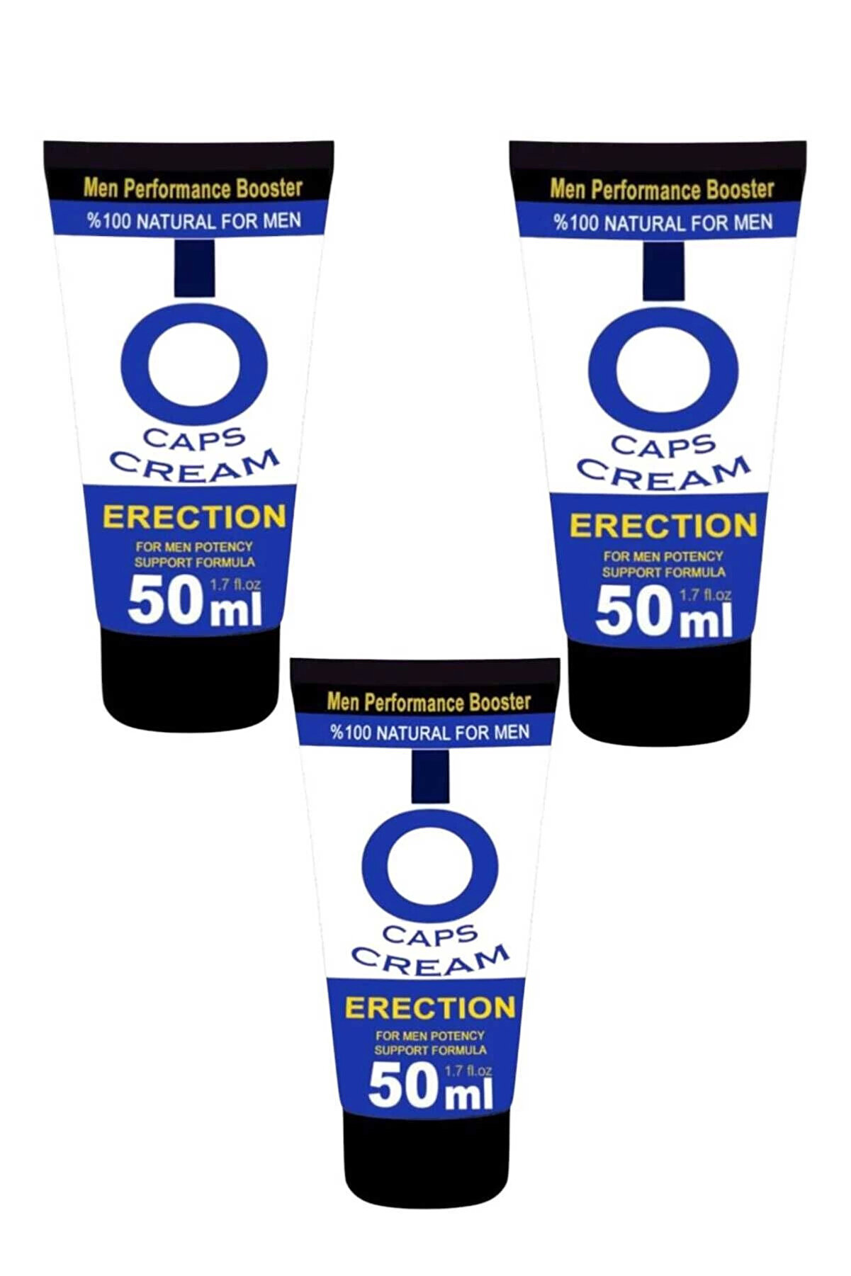 Ekince Cream Natural Booster Erkeklere Özel Hareketlendirici Sertlik Kremi 50 ml X 3 Adet