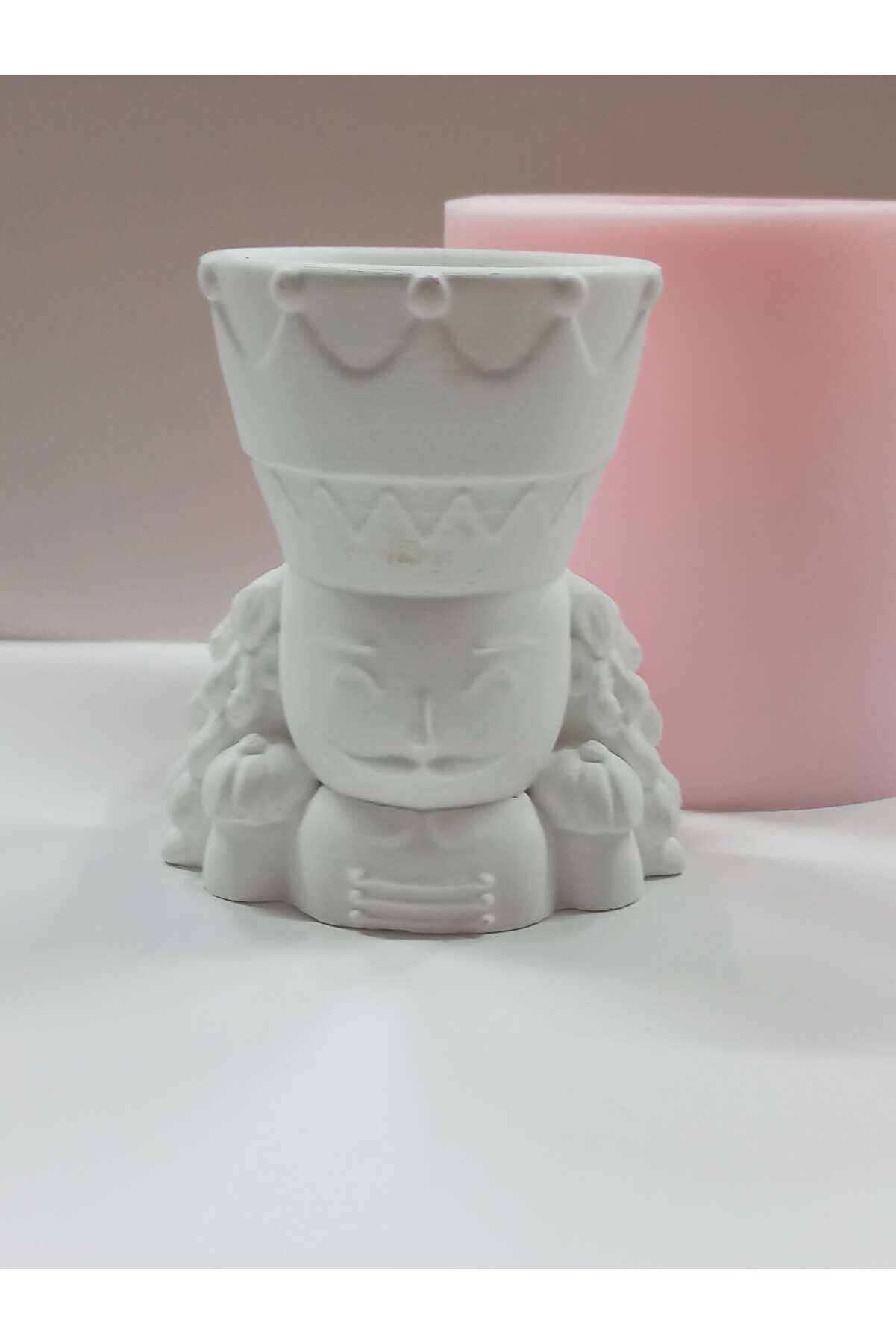 Kalıpcınızburada Kral Saksı Si̇li̇kon Kalıp - K6280