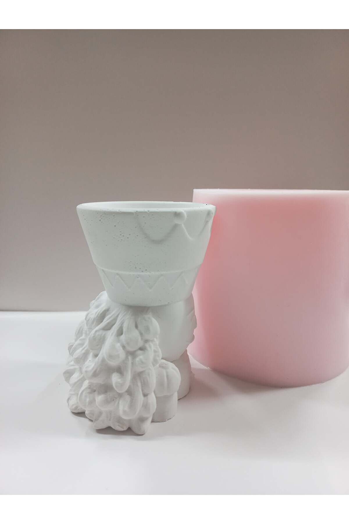 Kalıpcınızburada Kral Saksı Si̇li̇kon Kalıp - K6280