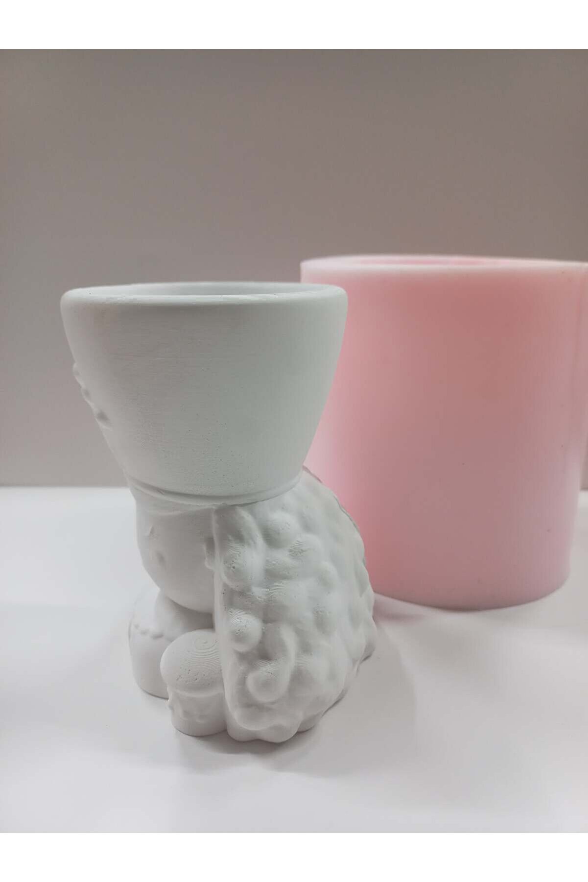 Kalıpcınızburada Krali̇çe Saksı Si̇li̇kon Kalıp - K6281