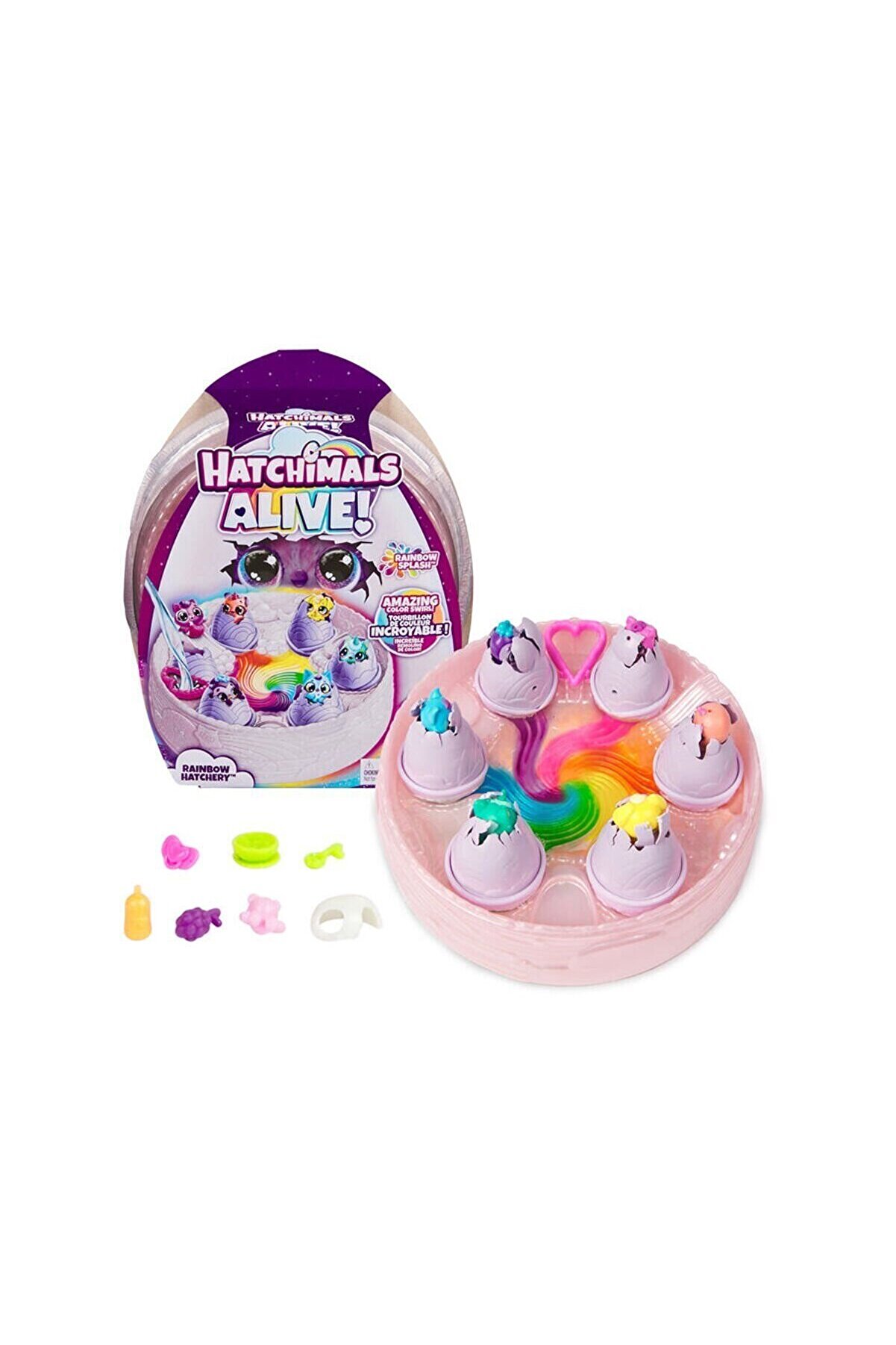 HarmonyAura SPM-6070168 EGG HATCHİMALS ALİVE RAİNBOW HATCERY