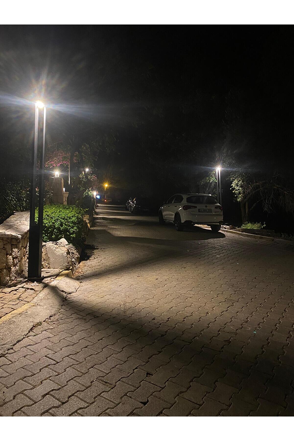 Luma Alümi̇nyum Bahçe Aydınlatma Di̇reği̇