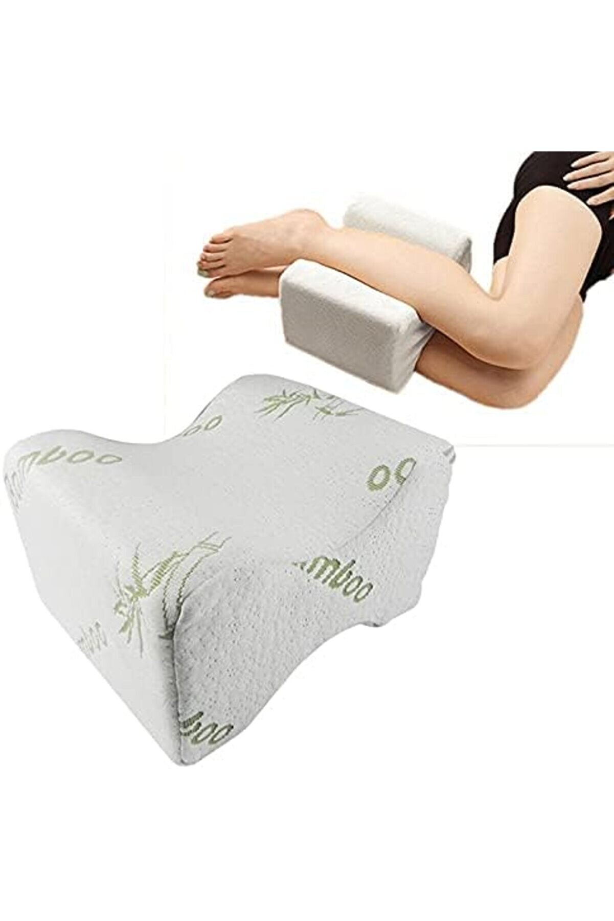 STOREMAX lvnshop Visco Yastık Bambu Yastık Ortopedik Bacak Arası Yastığı Destekli Ortopedik Yastık 224120