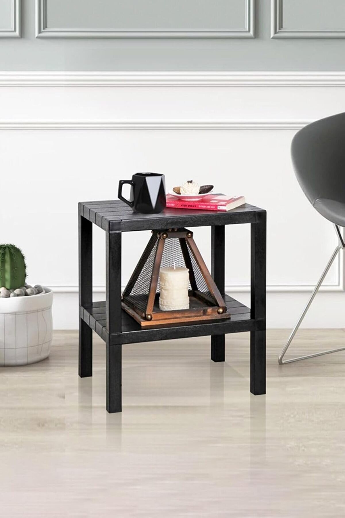 STOREMAX polysight Katlı Çok Amaçlı Düzenleyici Raf Ünitesi – Plastik Kitaplık,, Mutfak,, Depolama ve Saklama