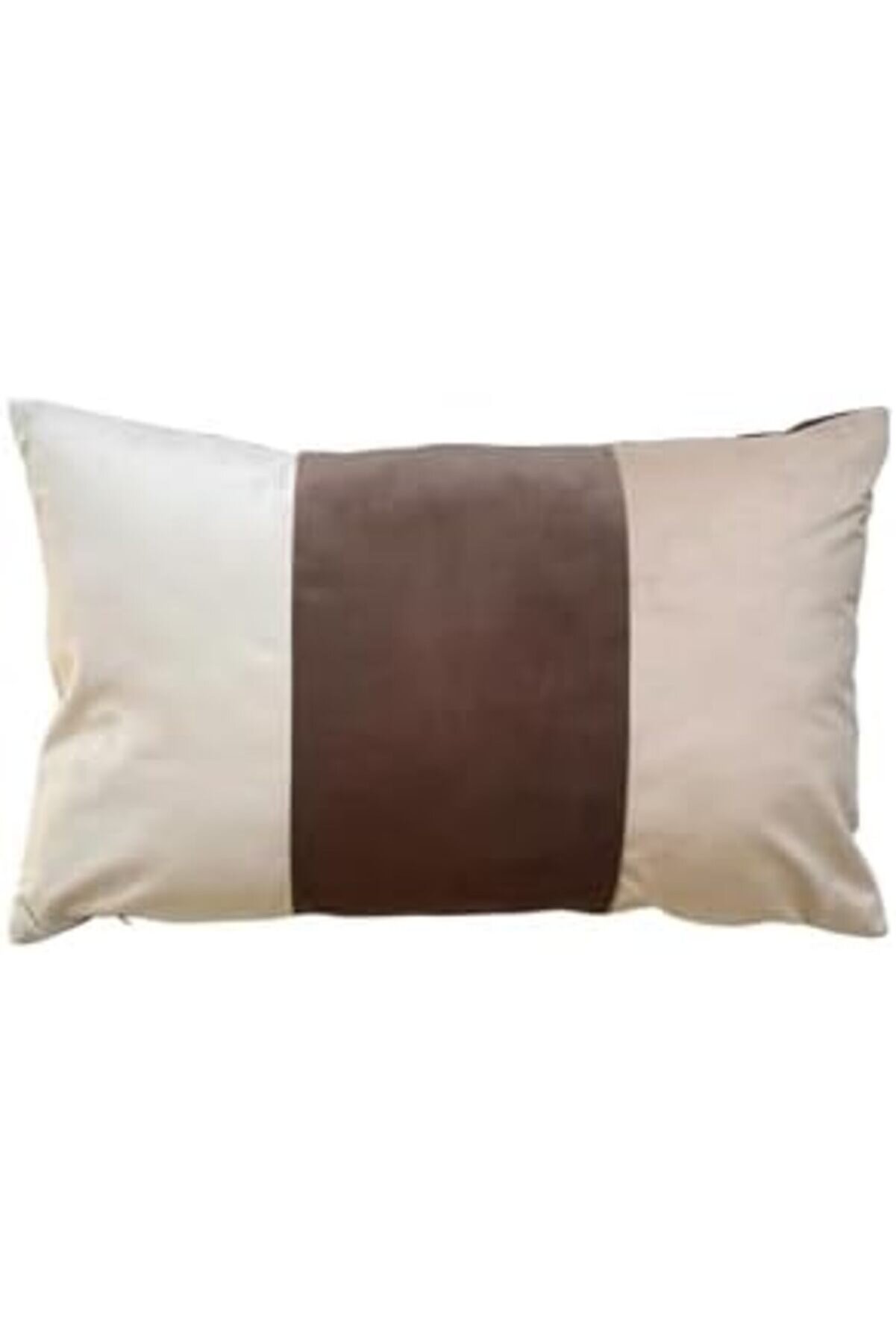 &Uuml;&ccedil; Renk Kadi̇fe 35X55 Di̇kd&ouml;rtgen Kırlent Kılıfı 35 X 55