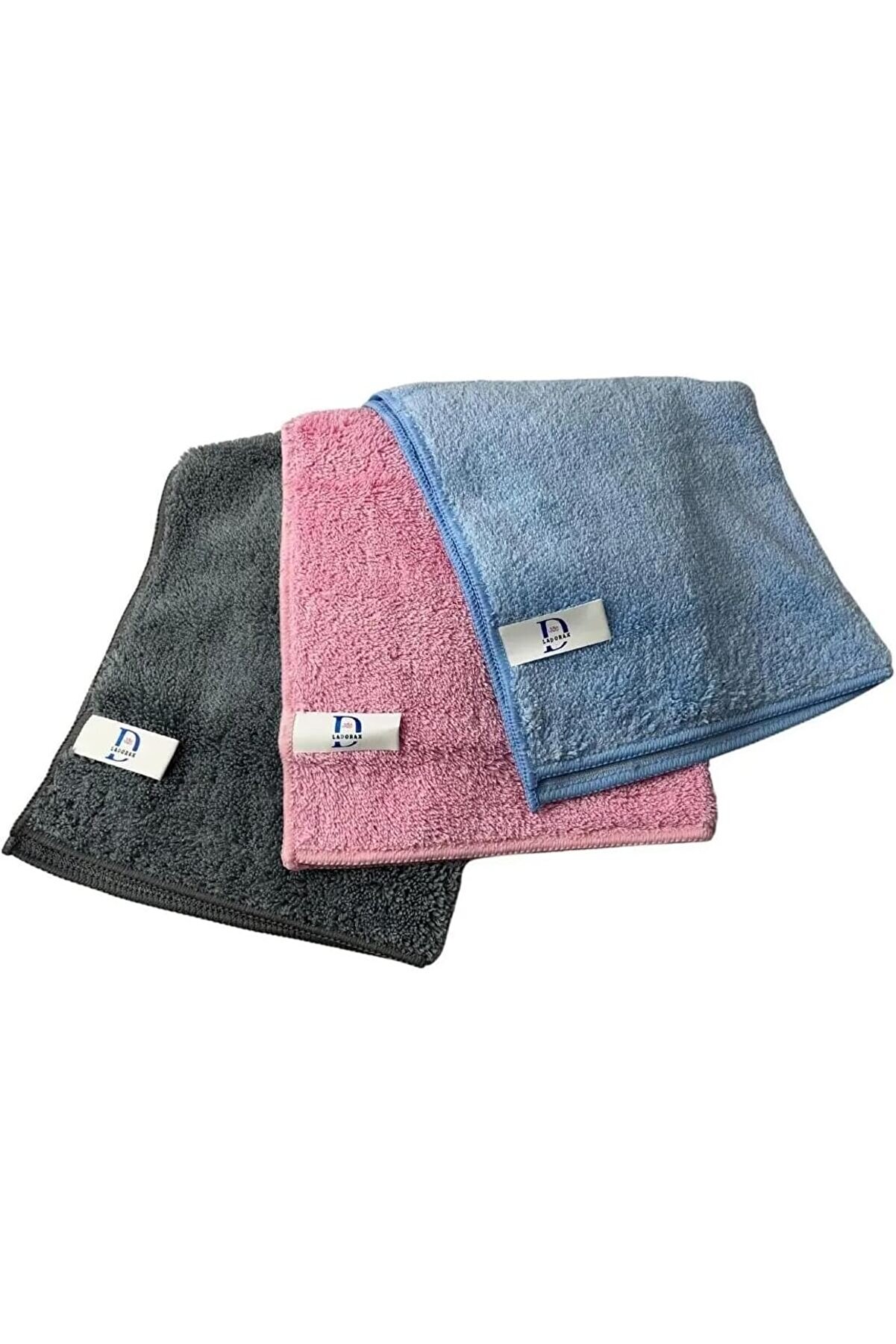 STOREMAX sellbuyst Mikrofiber Temizlik Bezi 3 Adet 40 * 40 Cam, Araba, Mutfak, Banyo, Yüzey, Genel Temizlik