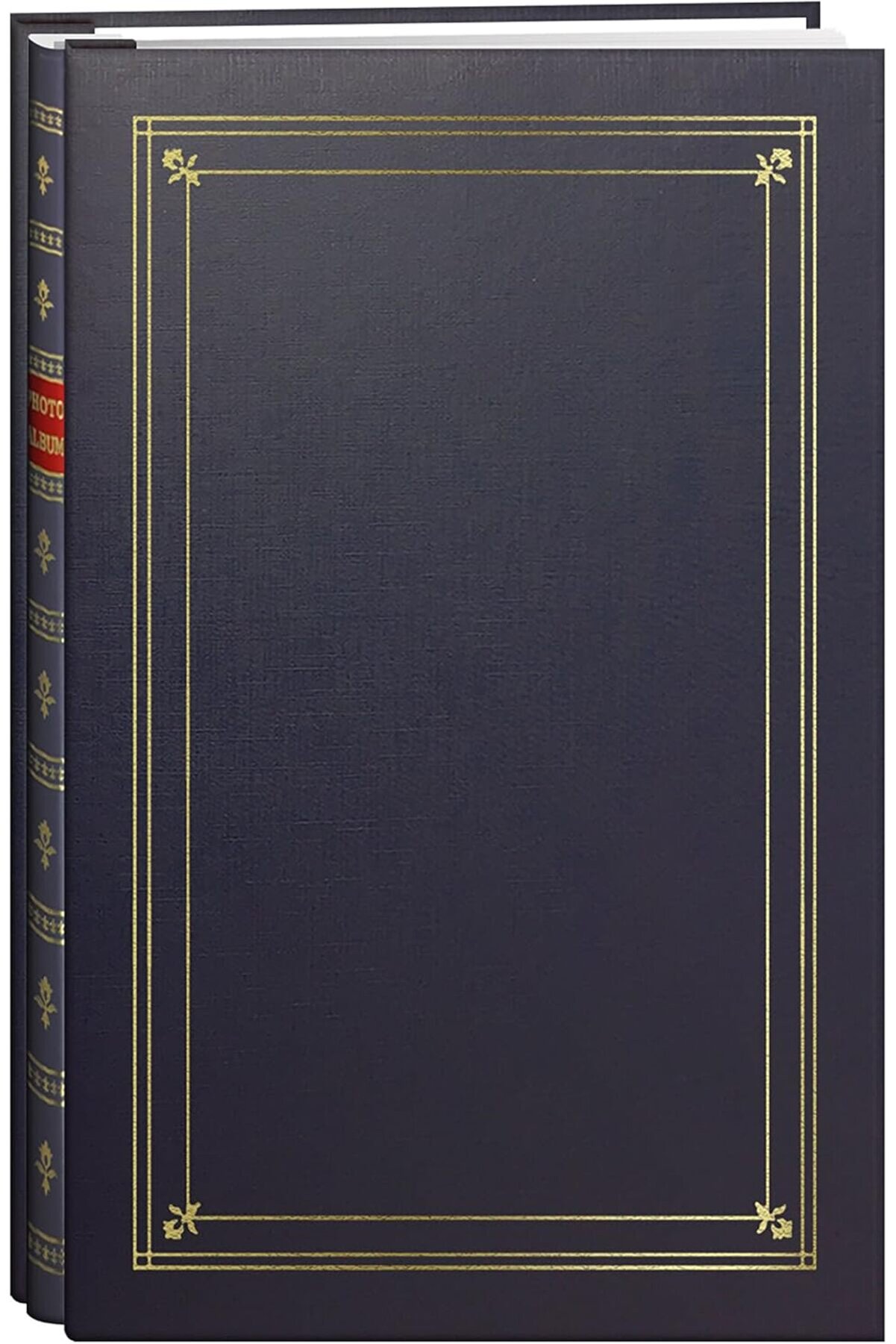 STOREMAX lvnshop 200- Post Bound Bay Mavi Deri Fotoğraf Albümü Vurgulu 4 x 15 cm Baskılar için 224120