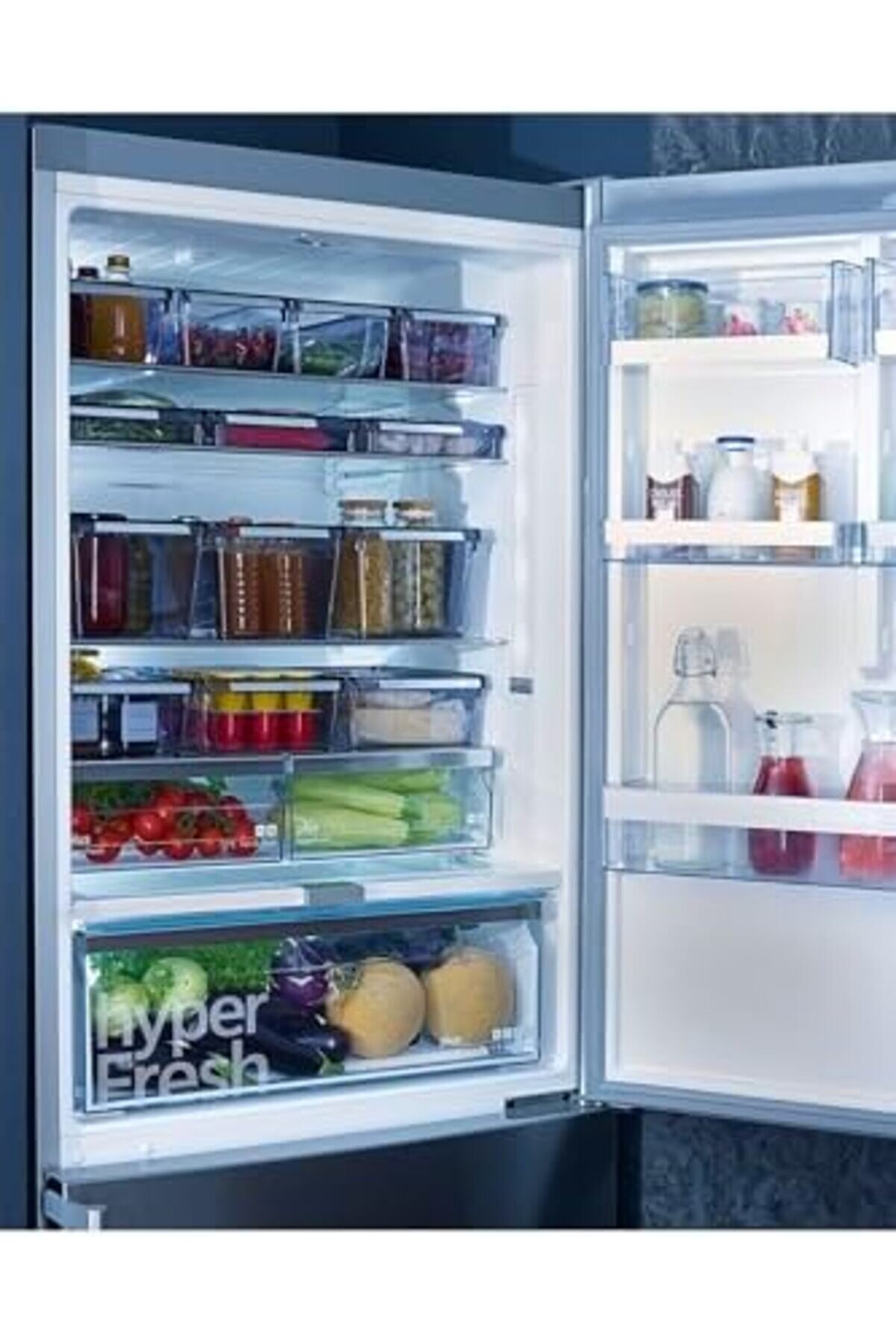 Snshop M-E27-50-25 Düzenleyi̇ci̇ Raf, Şeffaf Si̇yah 467437