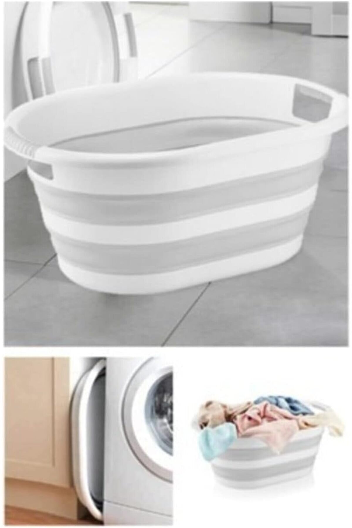 STOREMAX snShop Life Katlanır Oyuncak ve Çamaşır Sepeti, Çok Renkli, 38 lt 467437