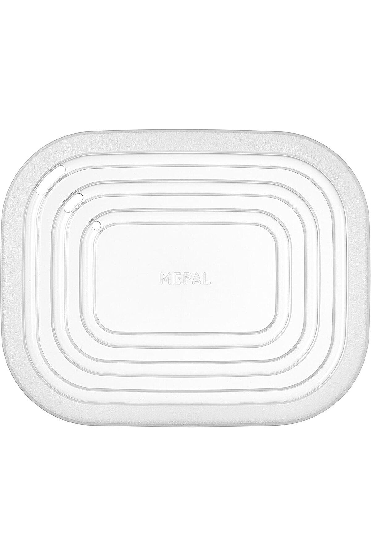 STOREMAX - Cirqula mikrodalga kapağı dikdörtgen - Mepal's Cirqula saklama kabı için ısıya dayanıklı