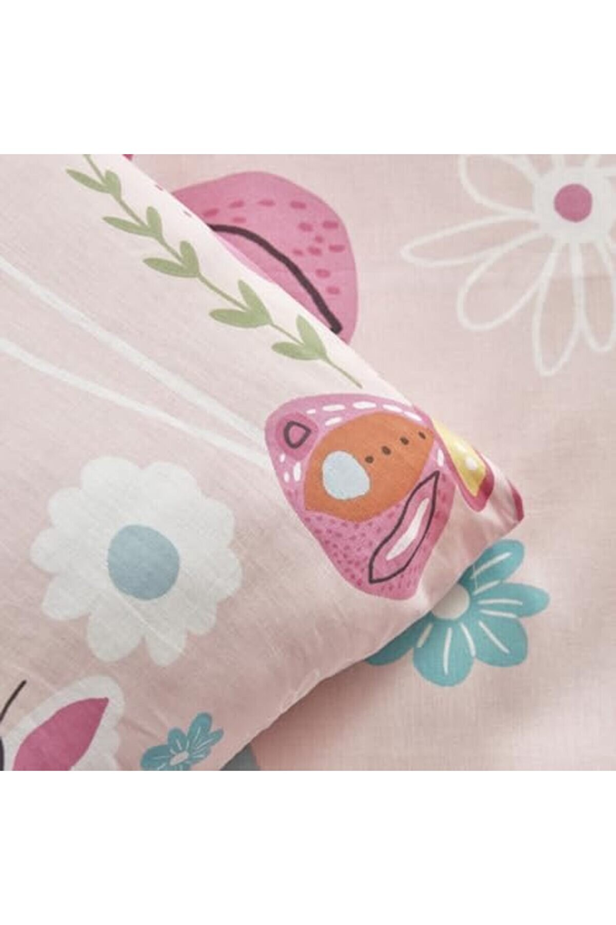 Brfshop Home Young Butterfly %100 Pamuk Tek Ki̇şi̇li̇k Nevresi̇m Takımı 1165984