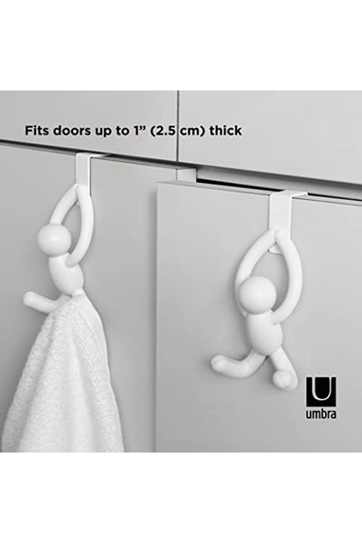 Buddy De Ayrıca Kapaklar Ve Çekmeceler İçi̇n Kapı Üstü Kancası Da Bulunmaktadır, Beyaz, 2 Li̇