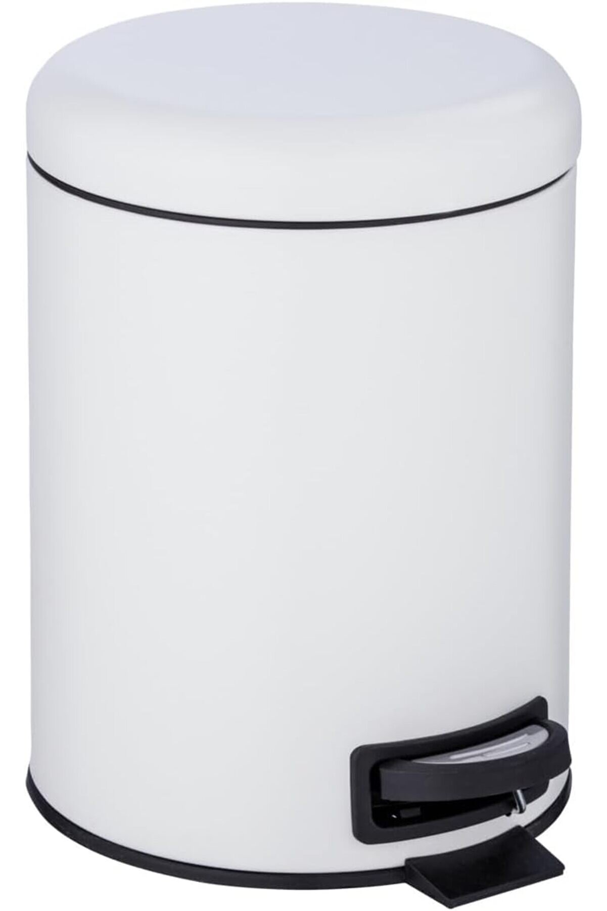 STOREMAX lvnshop Pedallı Çöp Kovası 5 L. Leman, gri, metal, 3 x 11,5 x 11,5 cm 224120