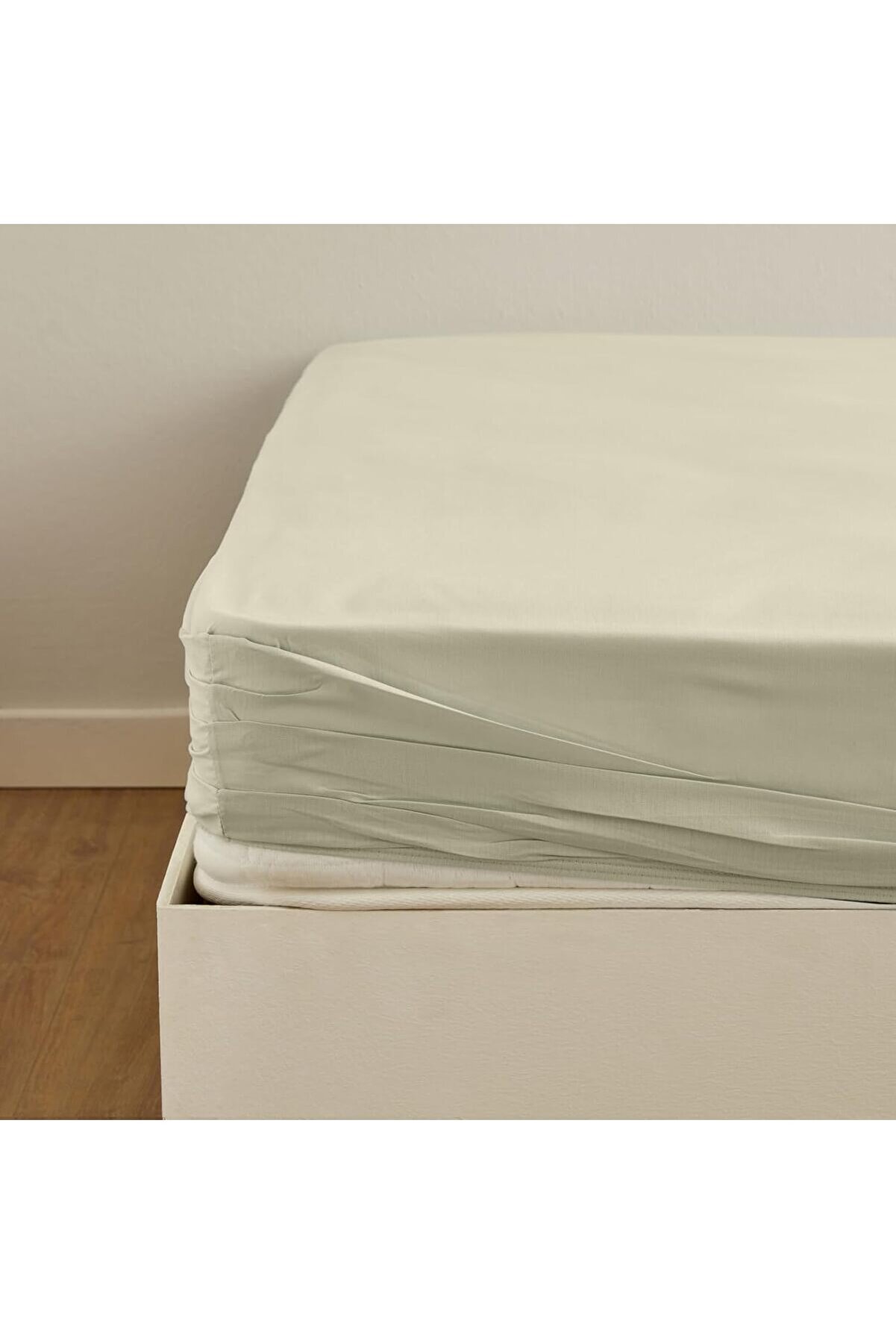 STOREMAX BRFShop Home Fitted Tek Kişilik Çarşaf Adaçayı 100x200+30 cm 1165984