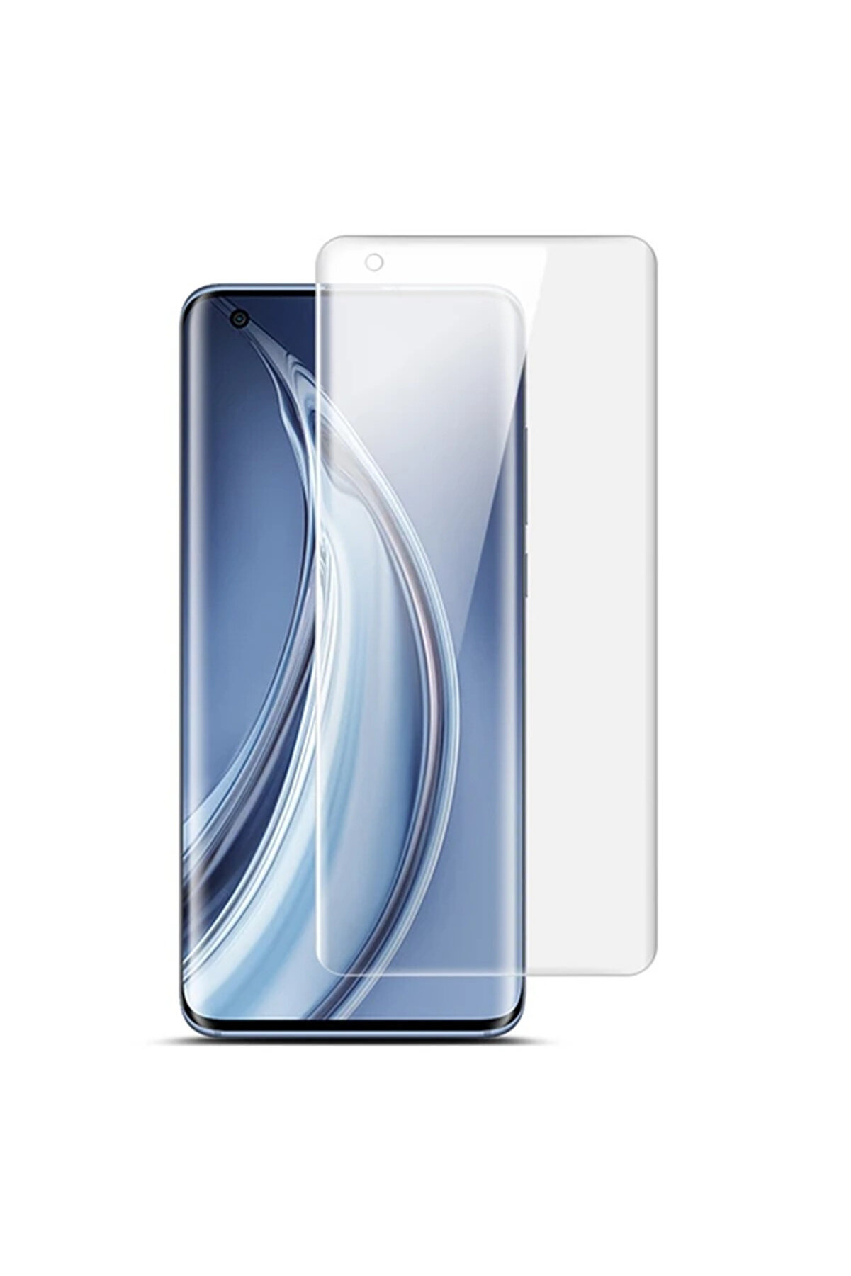 İsmiyle Al GOR Xiaomi Mi 10-10 Pro Uyumlu 3D Kavisli Full Ekran Koruyucu 2 Adet Set-(1903) - DROPX1941-6700