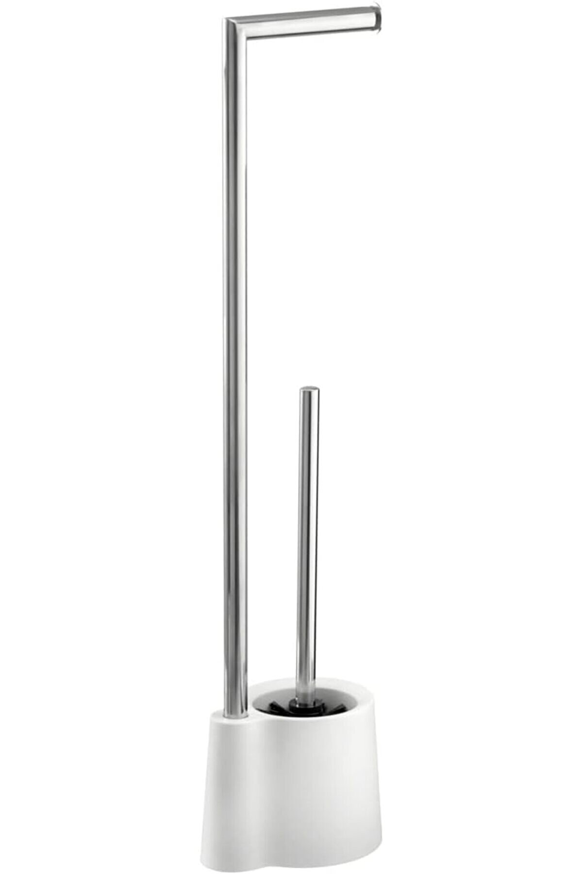 STOREMAX Avola Bağımsız Tuvalet Beyaz Değiştirilebilir Tuvalet Fırçası Başlığı Beyaz 8423