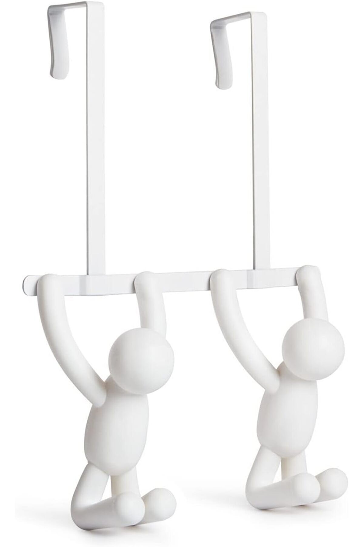 STOREMAX lvnshop 1004260-660 Çift kancalı Buddy kapı, plastik, beyaz, 21,6 x 30,5 x 10,8 cm 224120