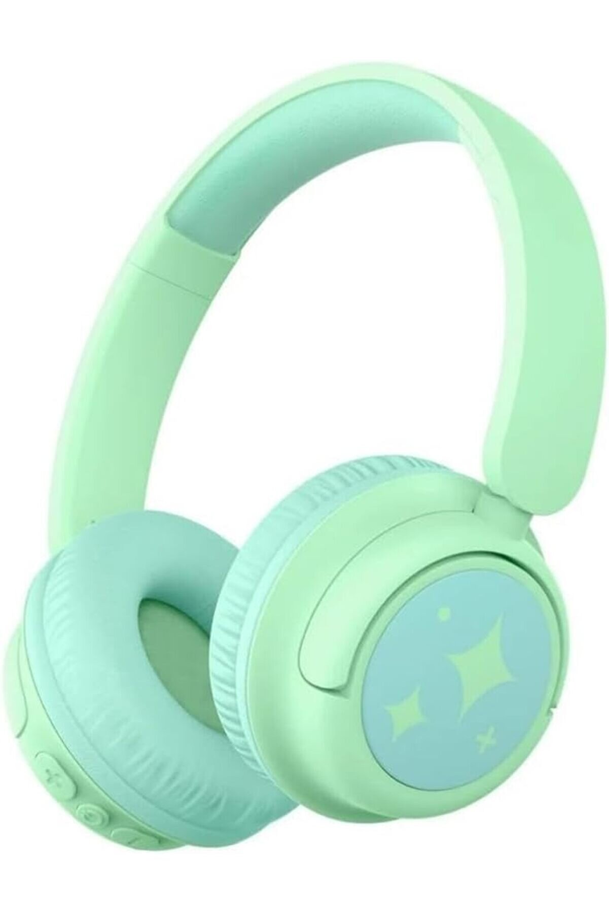 STOREMAX lvnshop Güvenli Ses Sınırlı 60 Saat Oynatma Süreli Çocuk Kulaklığı Yeşil 224120