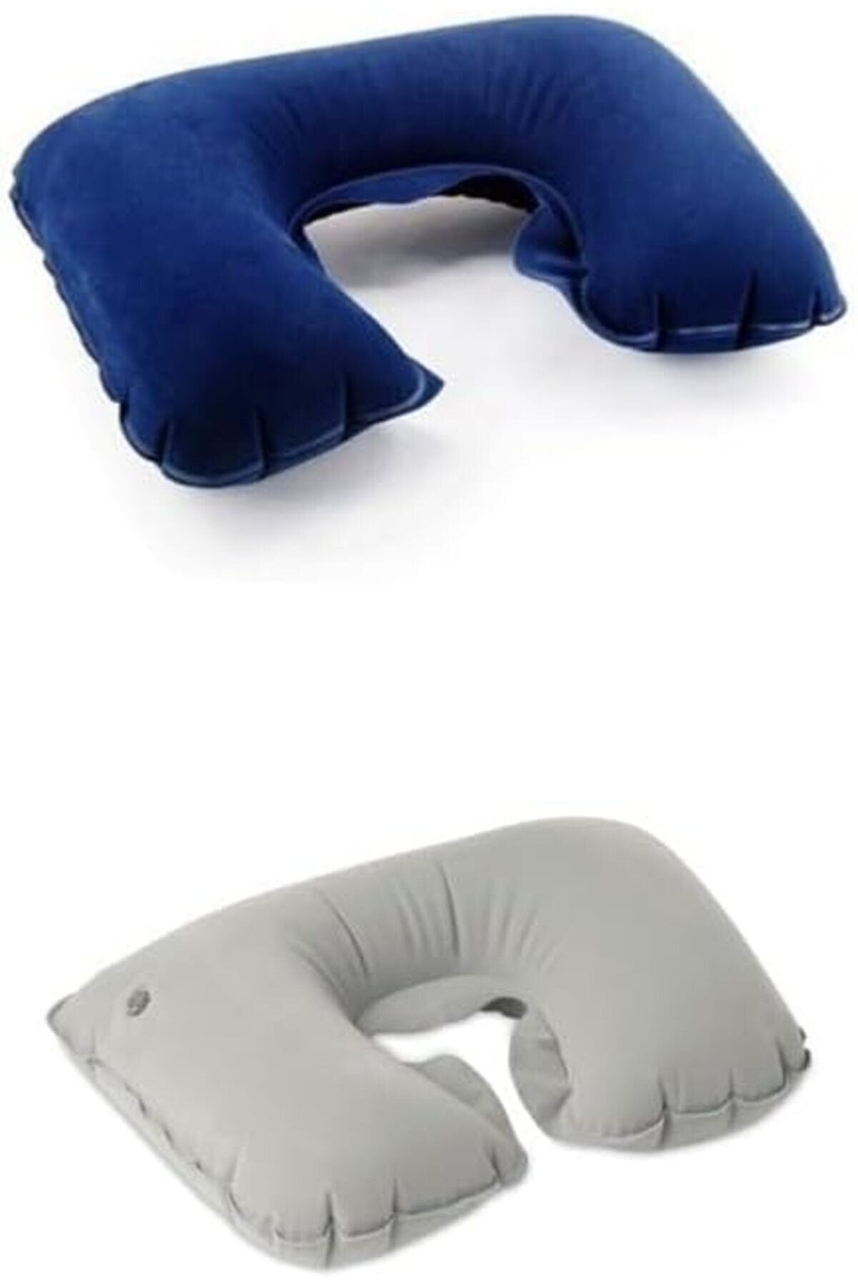 STOREMAX lvnshop Şişme Araç Boyun ve Seyahat Yastığı – Taşınabilir, Ergonomik, Ense Destekli, Karışık Renkli,