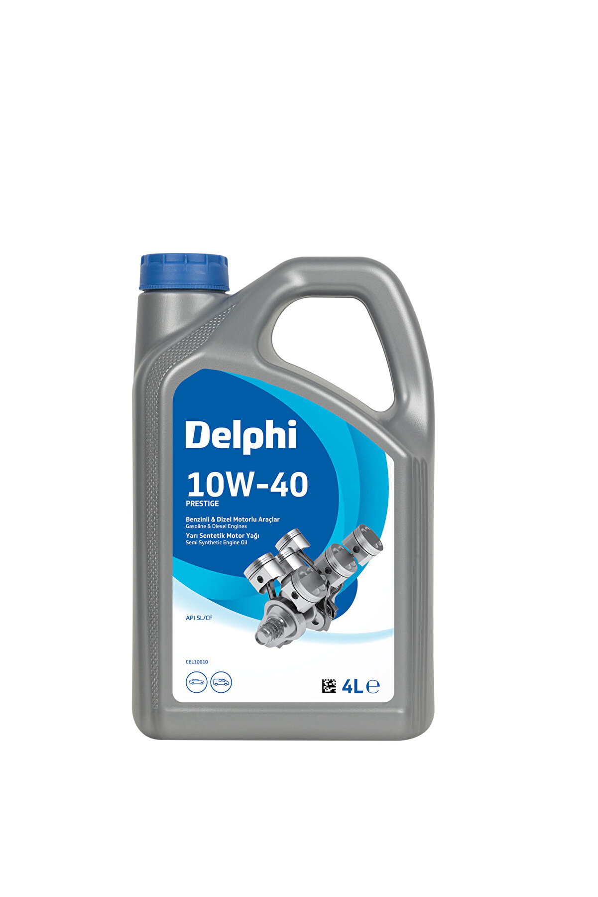 Motor Yağı Yarı Senteti̇k Prestıge 10W-40 4Lt 2025 Üretım