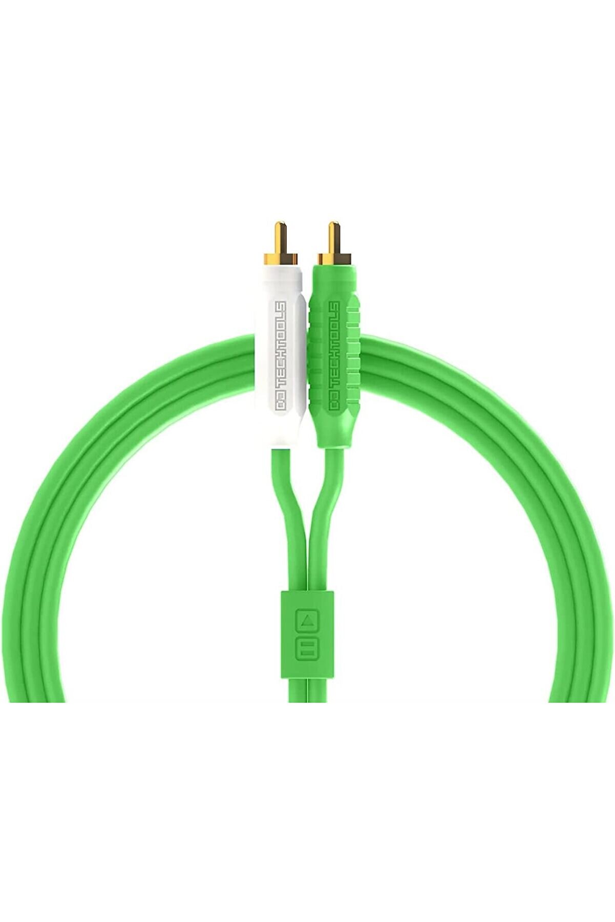 STOREMAX vegaShop TechTools Chroma Cables Audio RCA to RCA Cable 2mt | Green 1032927