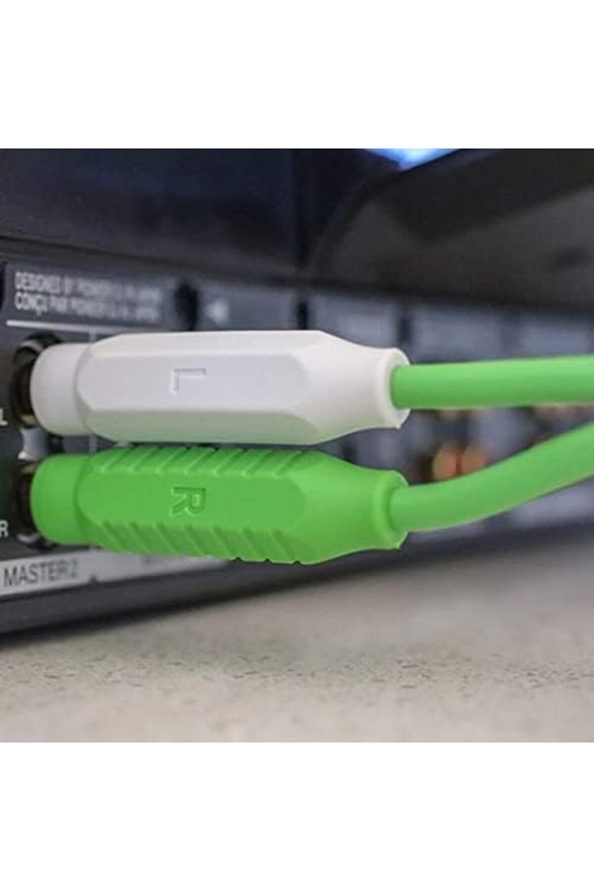 Vegashop Techtools Chroma Cables Audi̇o Rca To Rca Cable 2Mt | Green 1032927