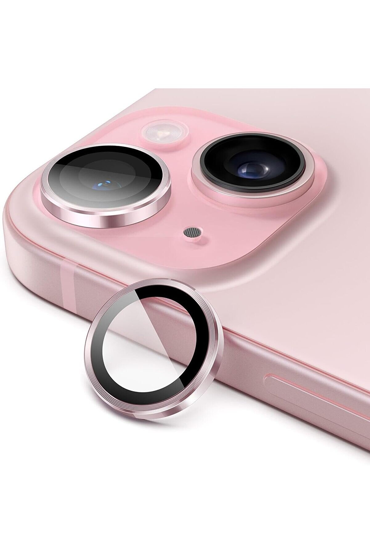 STOREMAX lvnshop 15,15 için, Kamera Lens, Basit Kurulum, HD Berrak Görüntü, Metal Çerçeve, 9H Temperli Cam, Ç