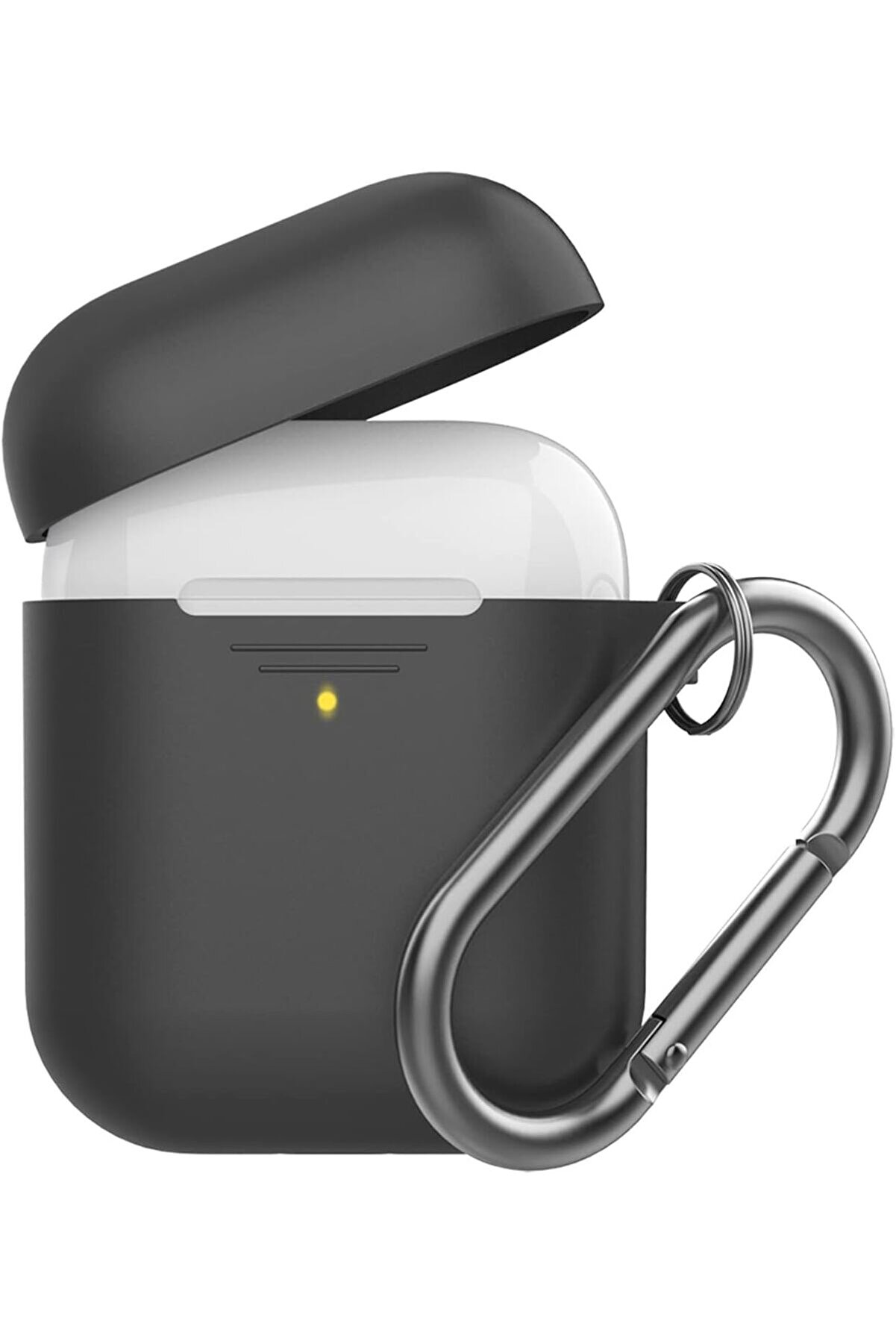 STOREMAX goldtrack 1-2 Nesil Uyumlu Silikon Kılıf – Mat Yumuşak Dokulu, Darbeye Dayanıklı, Kemer Klipsli Kara