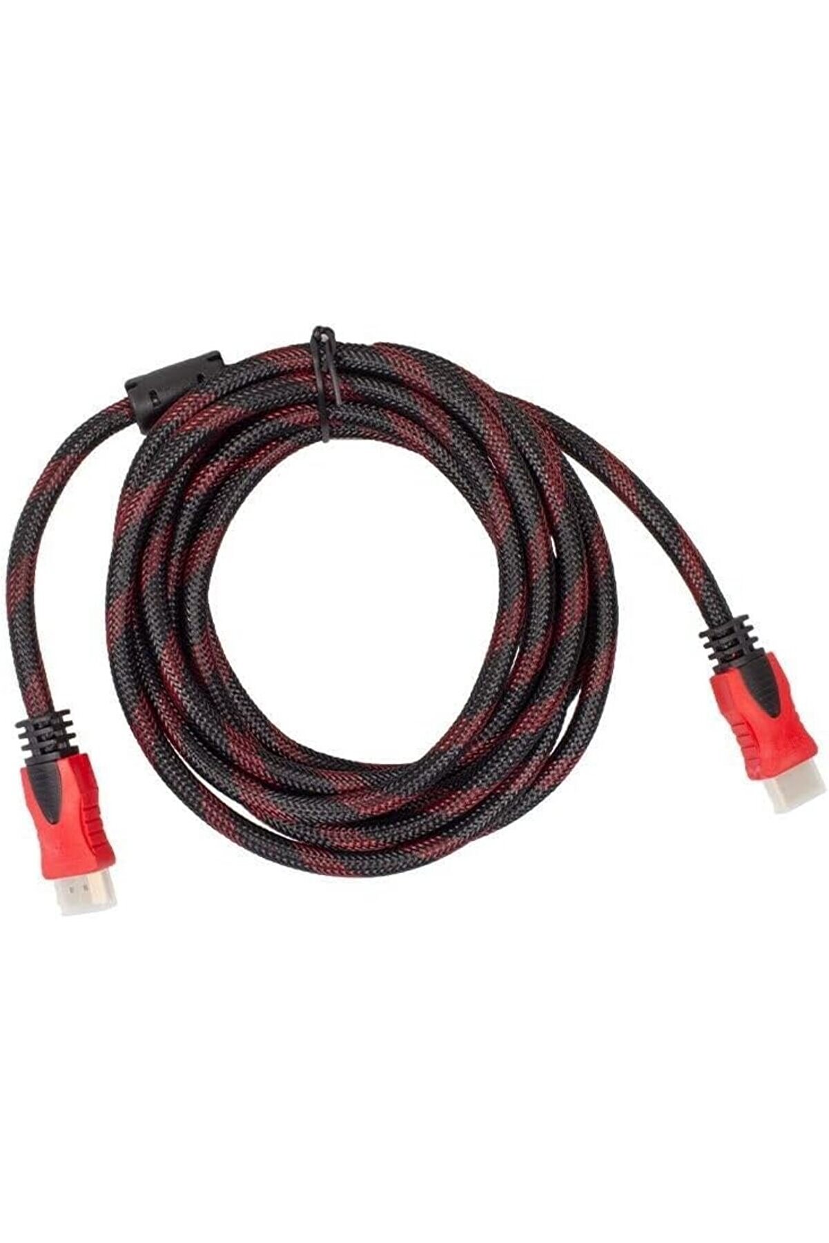 Snshop Hdmı Kablo 3 Metre Ses Ve Görüntü Aktarım Kablosu - Si̇yah/Kırmızı 467437