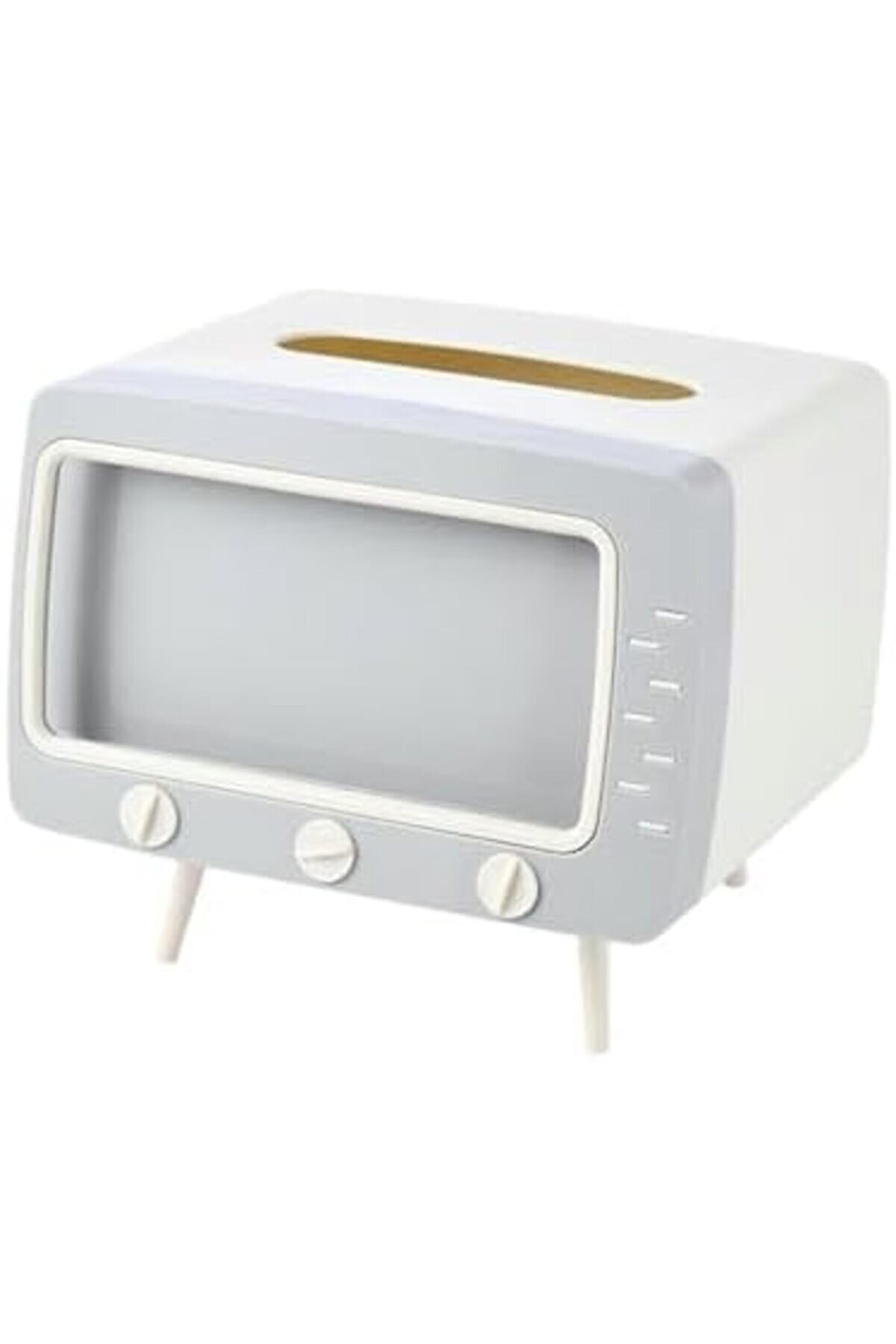 Lvnshop Retro Telefon Tutucu, Masaüstü Peçeteli̇k Cep Telefonu (Gri̇) 224120