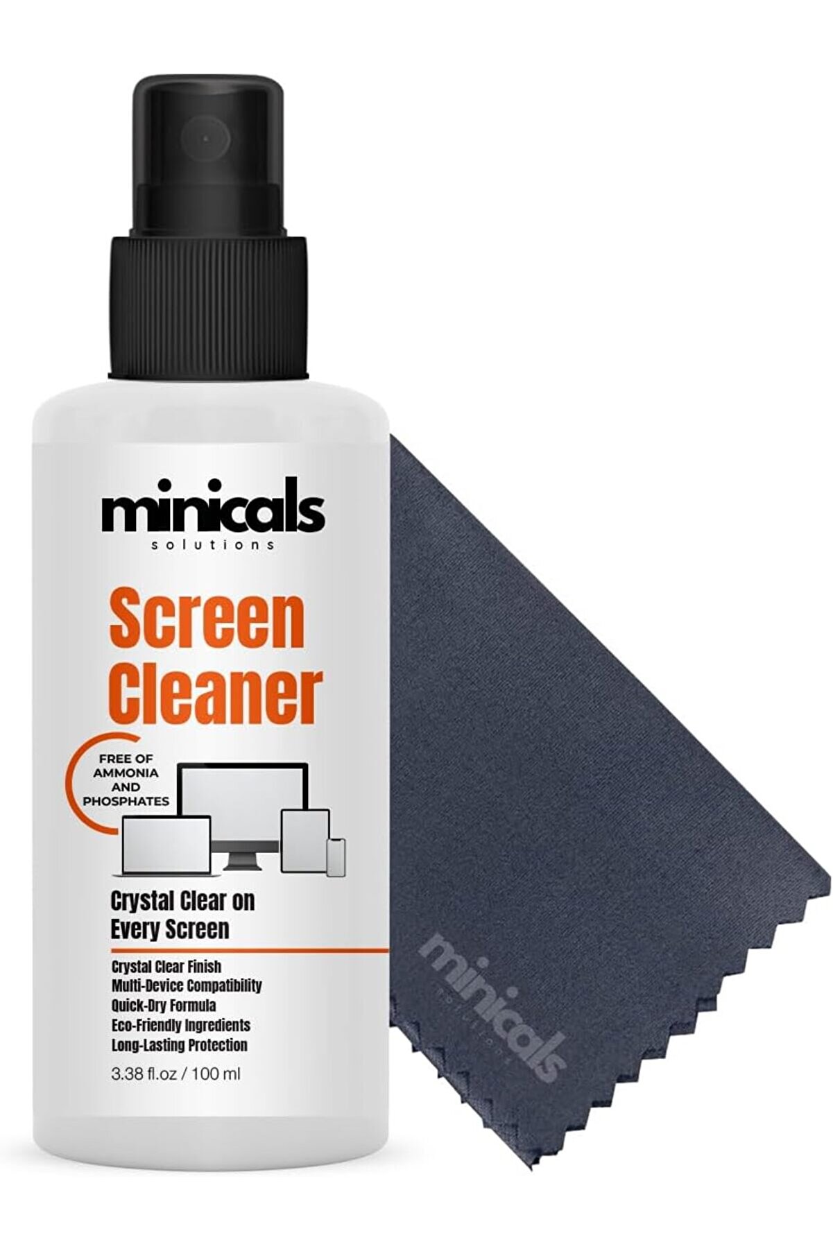 STOREMAX BRFShop Tablet ve Bilgisayar için Ekran Temizleyici Sprey & Mikrofiber Bez (100ml) 1165984