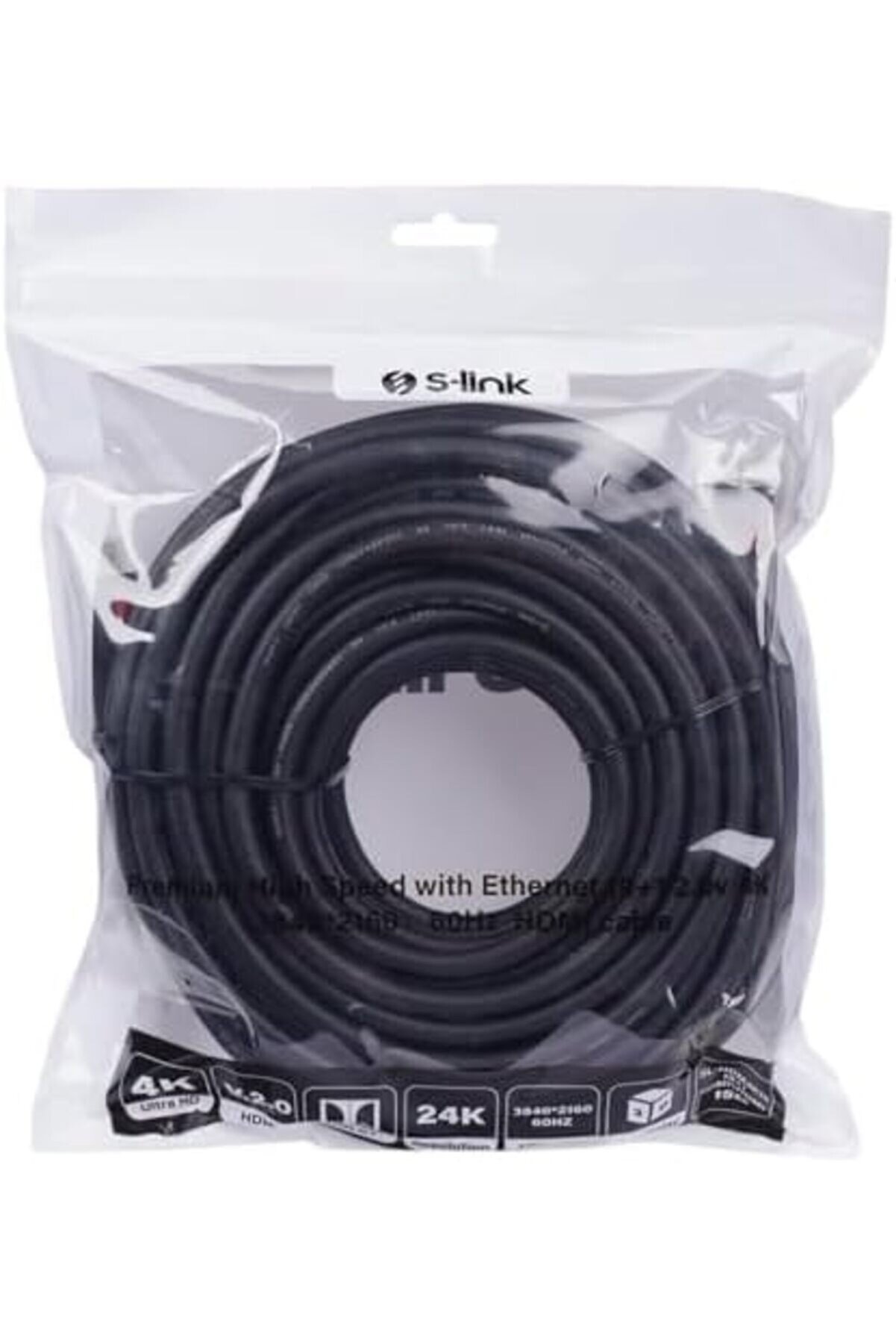 Lvnshop Sl-Hdm4K15 19+1 Hdmı To Hdmı 15M V2.0 4K (3840 * 2160) 60Hz Kablo 224120