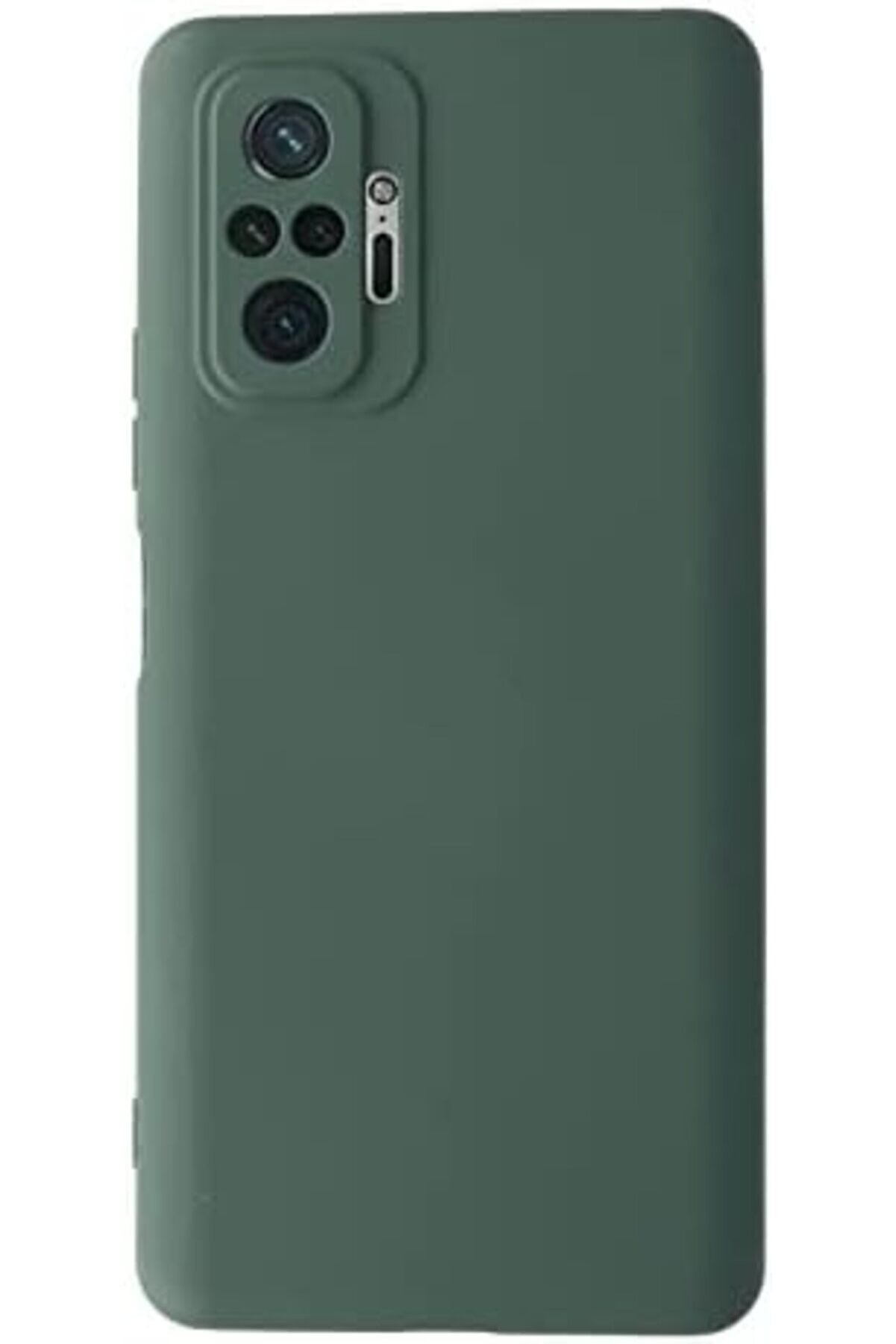 Lvnshop İleti̇şi̇m 10 Pro İle Uyumlu Kapak İ&ccedil;i̇ Kadi̇fe Kamera Korumalı Lansman Si̇li̇kon Kılıf - Yeşi̇l 2