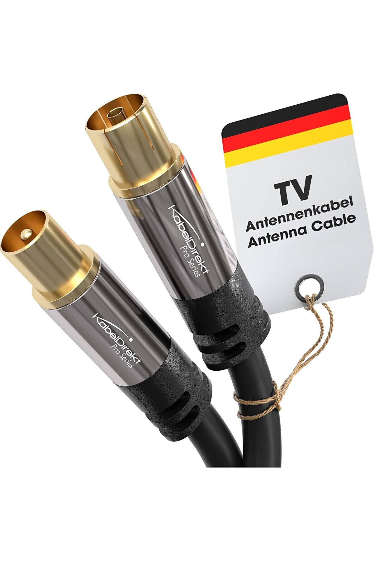 Snshop &ndash; 4K Anten Kablosu, Koaksi̇yel Kablolar &ndash; 2M &ndash; Di̇ji̇tal Ve Analog Tv İ&ccedil;i̇n Tv Kablosu, Me