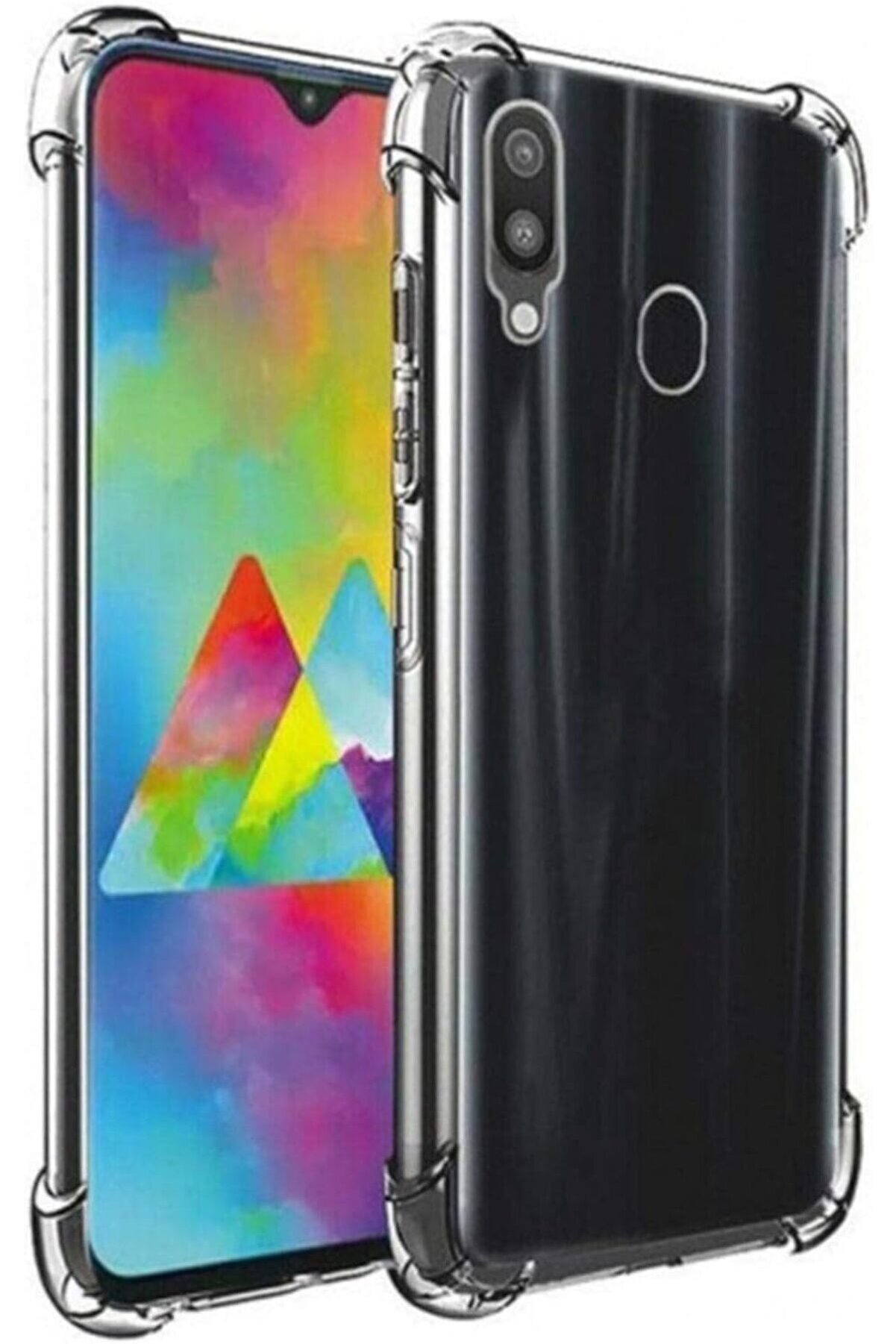 STOREMAX polysight İletişim M20 Şeffaf Airbag Köşe Korumalı Silikon Kılıf trendzap 467437