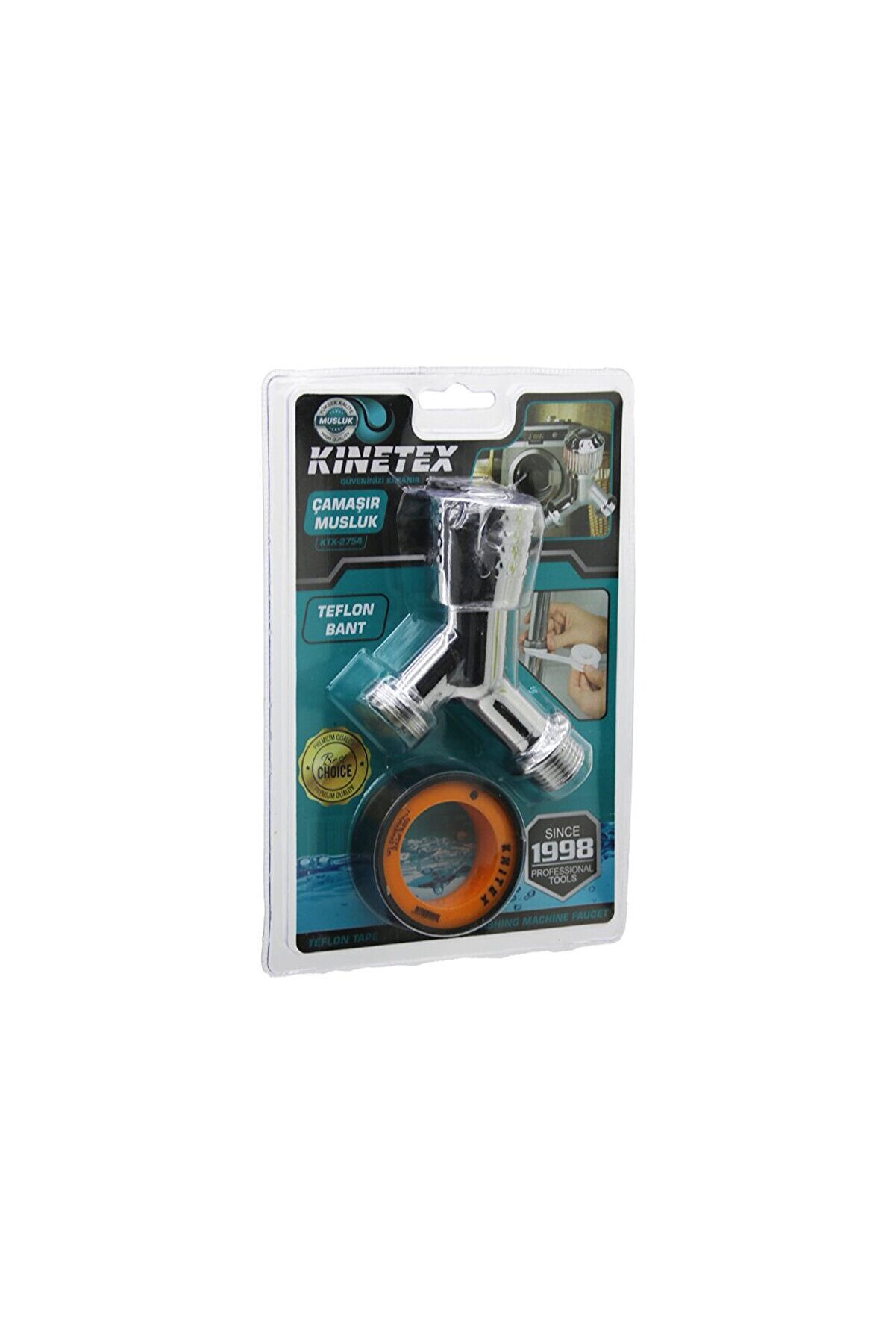 Go İthalat &Ccedil;amaşır Musluk Ve Teflon Bant (4457)