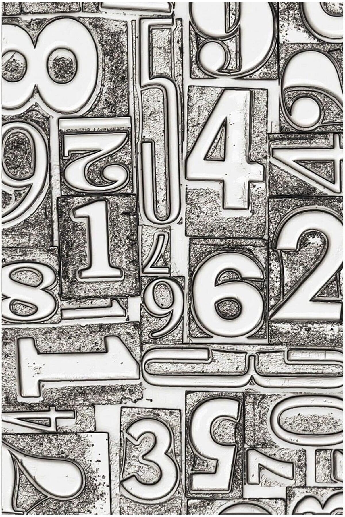 STOREMAX ynsShoping 3D Doku Kalıbı - Tim Holtz Numbered NewTrrending 1178227